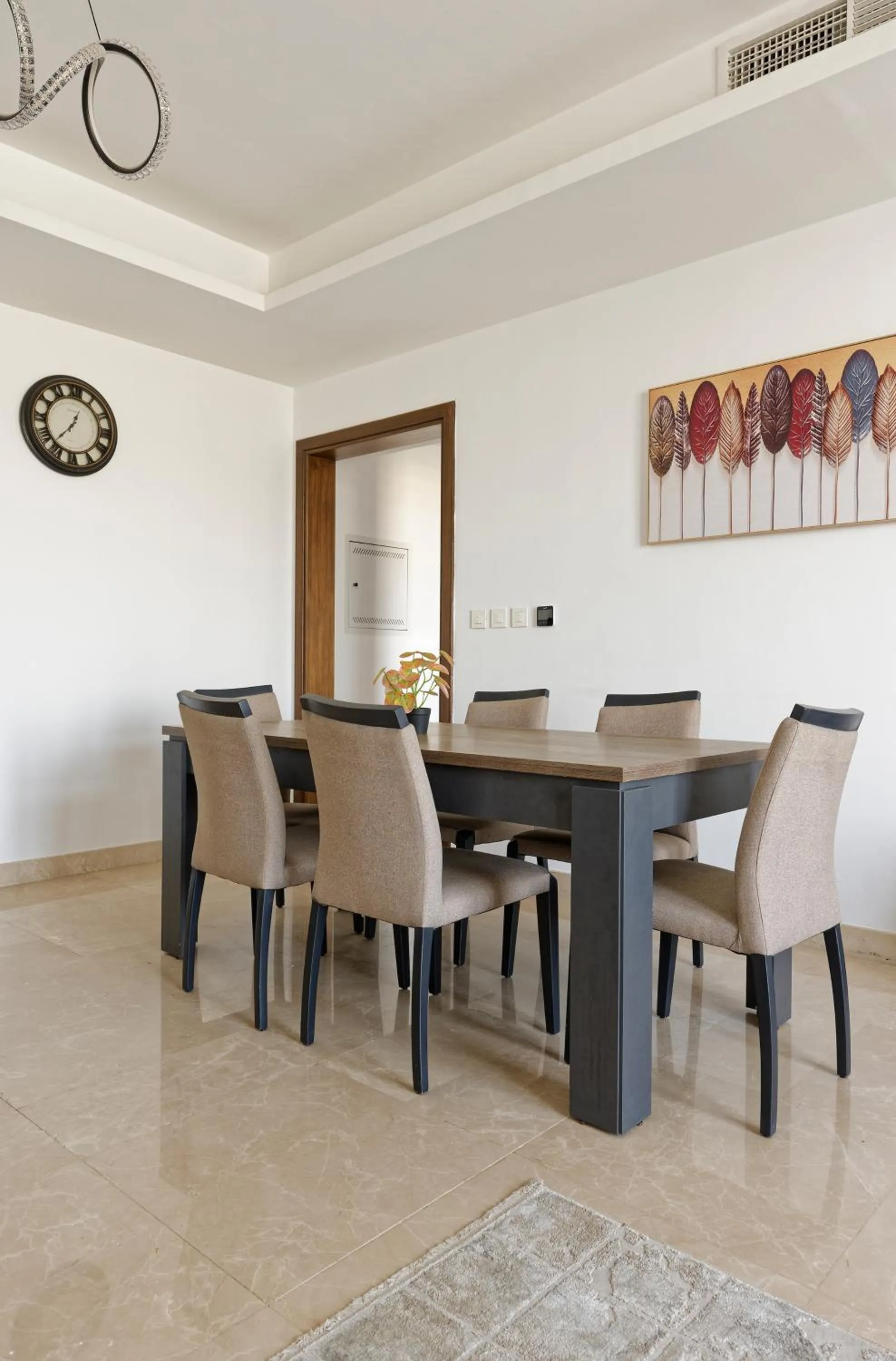 Dining area in VESTA - Cairo Festival City Residence