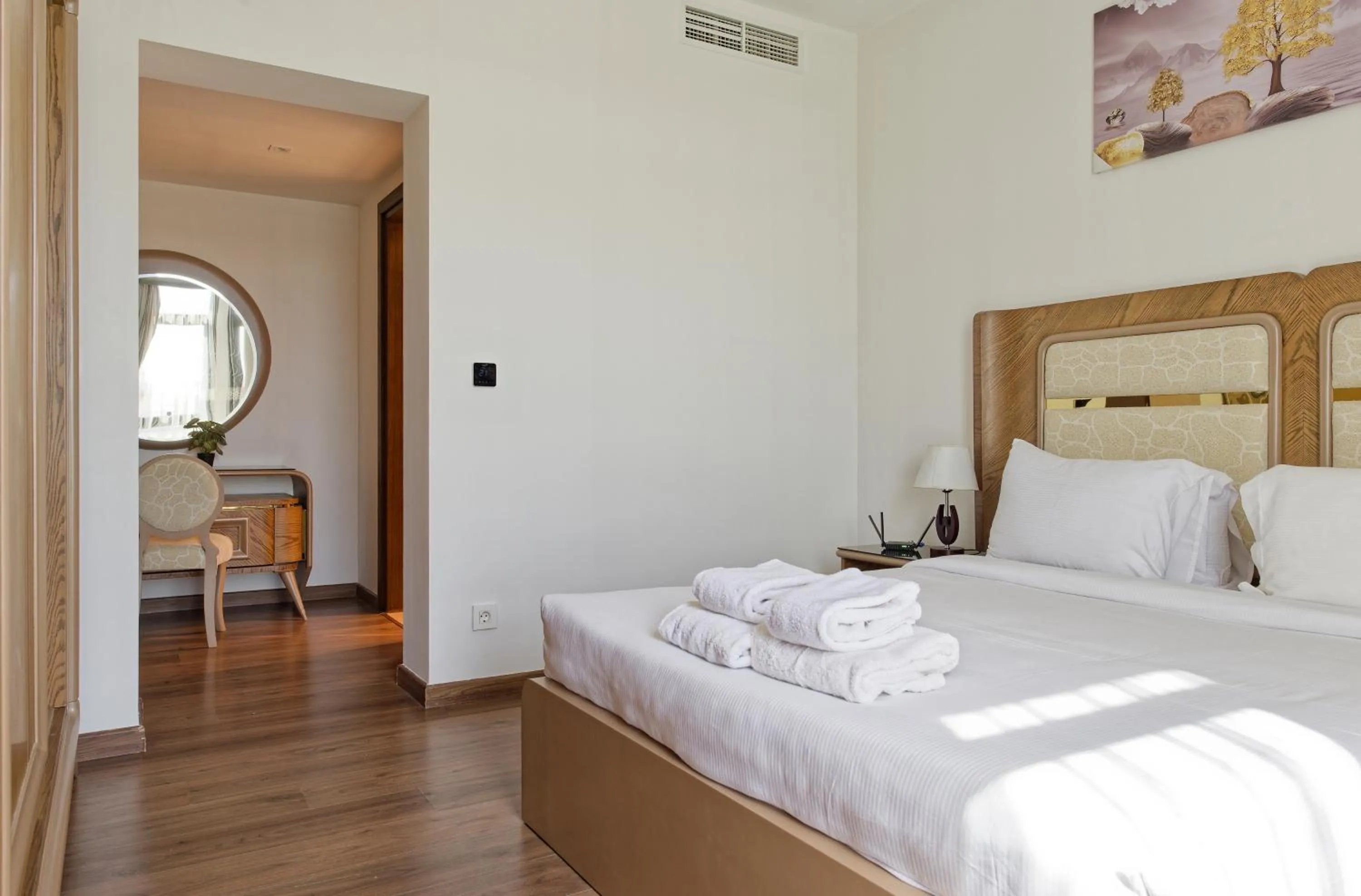 Bed in VESTA - Cairo Festival City Residence