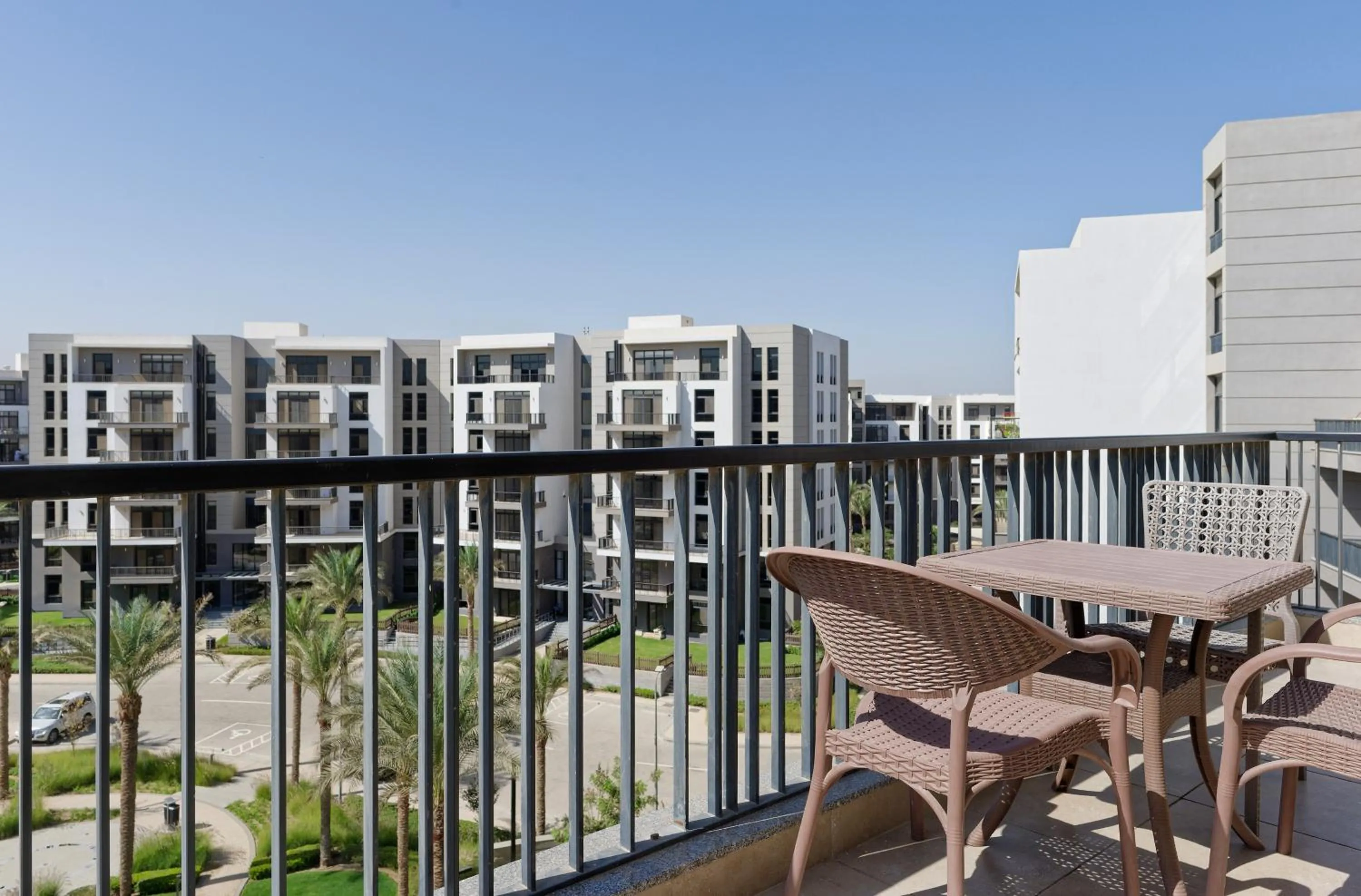 Balcony/Terrace in VESTA - Cairo Festival City Residence