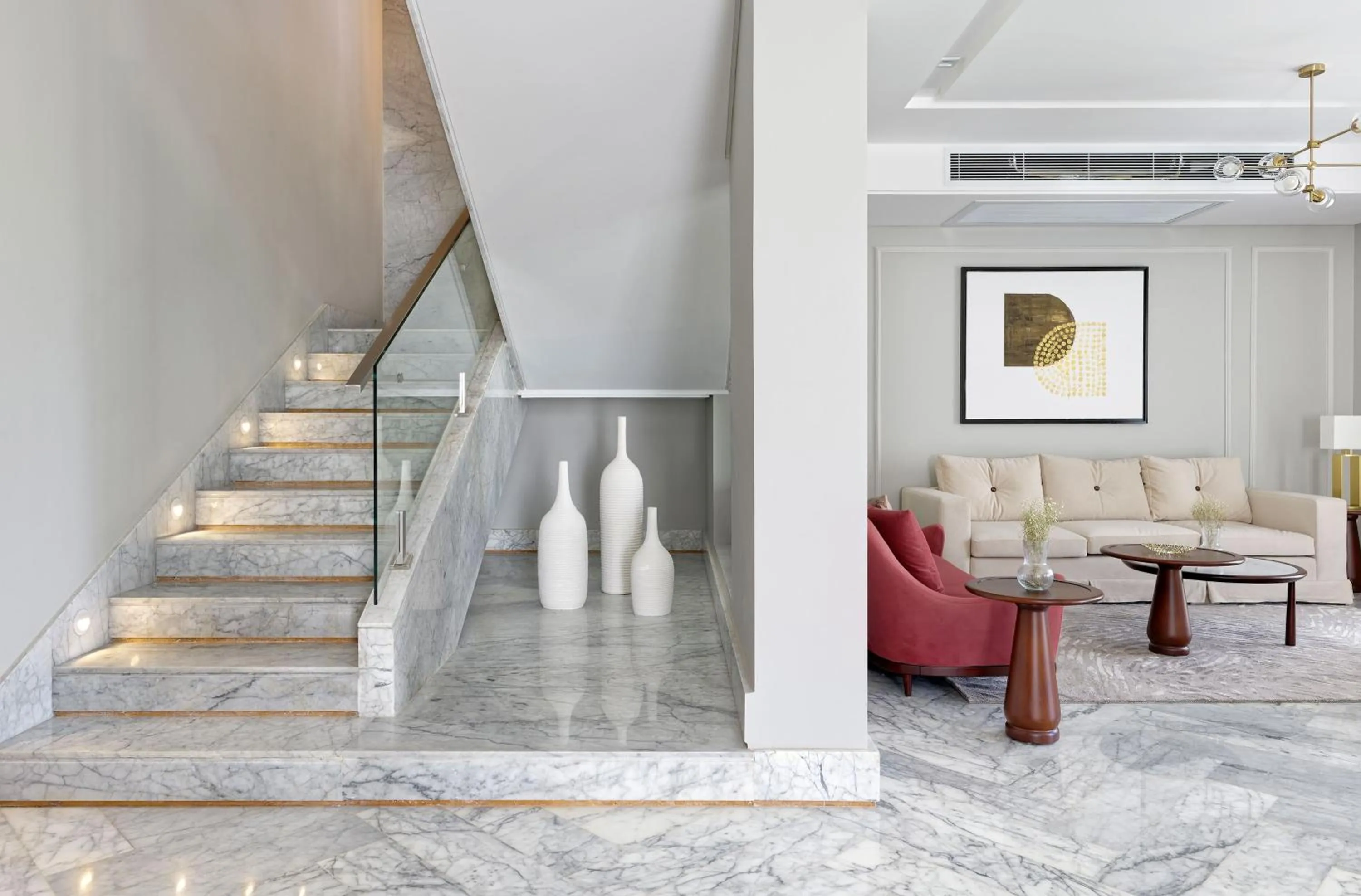 Communal lounge/ TV room in VESTA - Cairo Festival City Residence