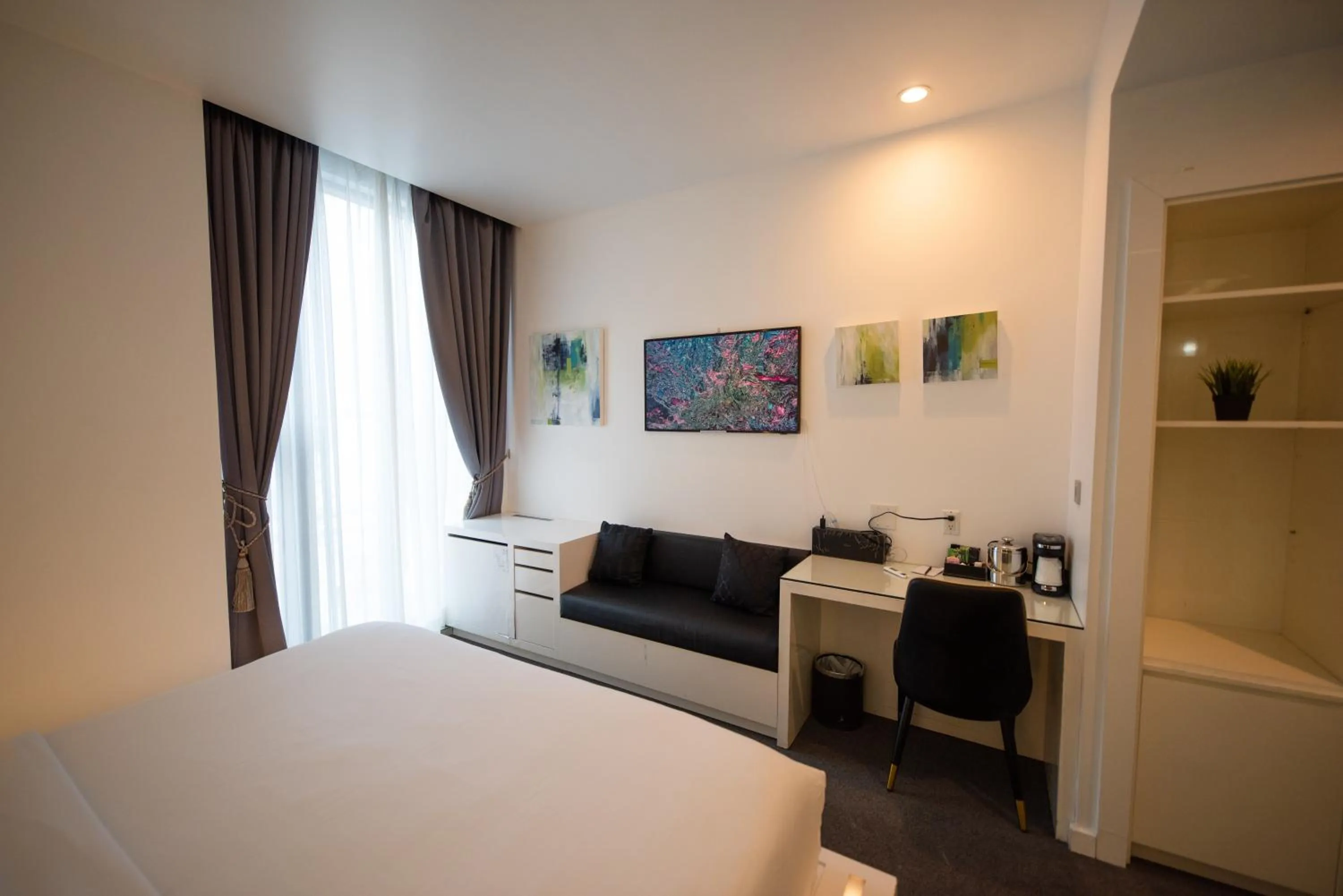 Bedroom, Bed in The One Boutique Hotel