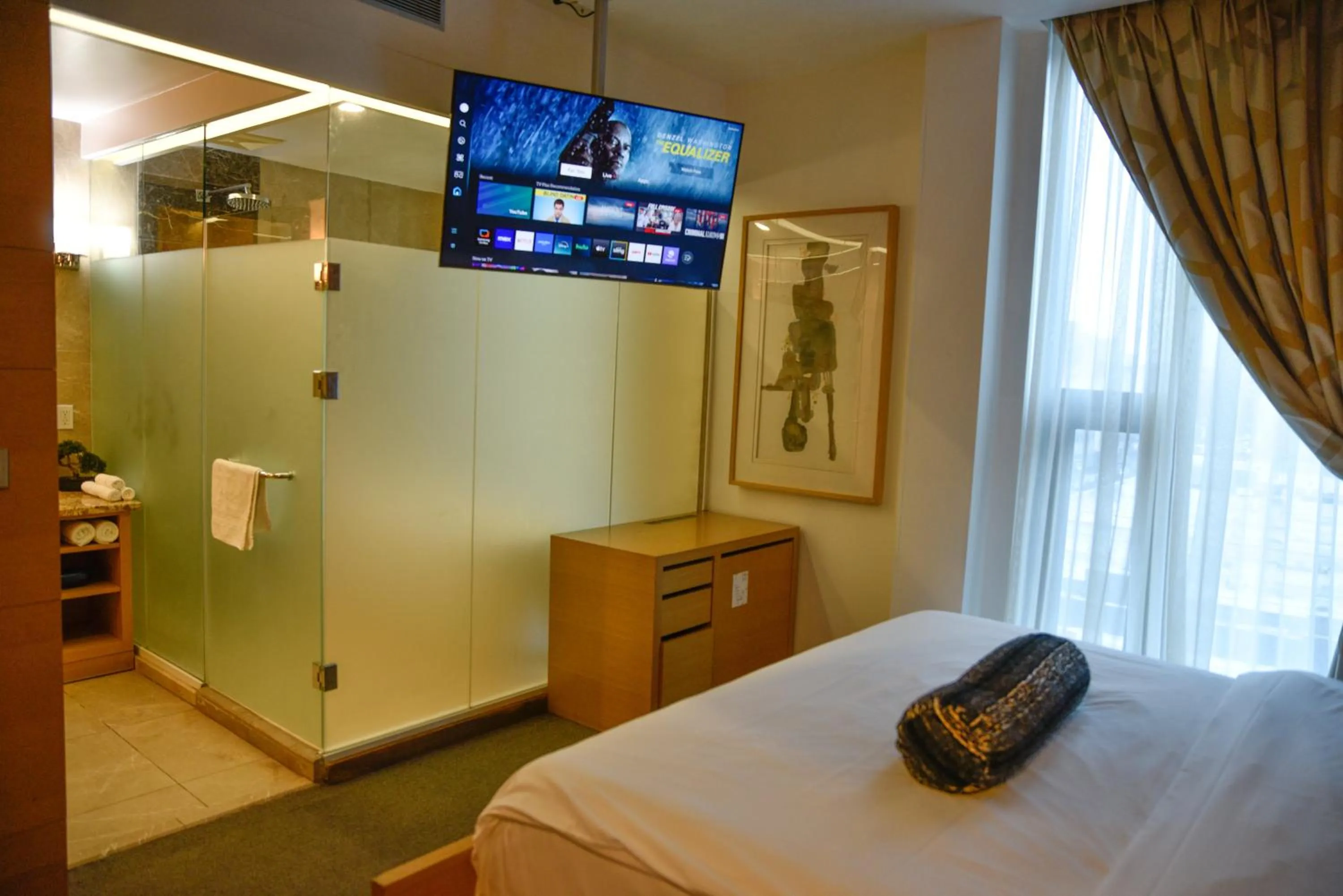 Bedroom, Bed in The One Boutique Hotel