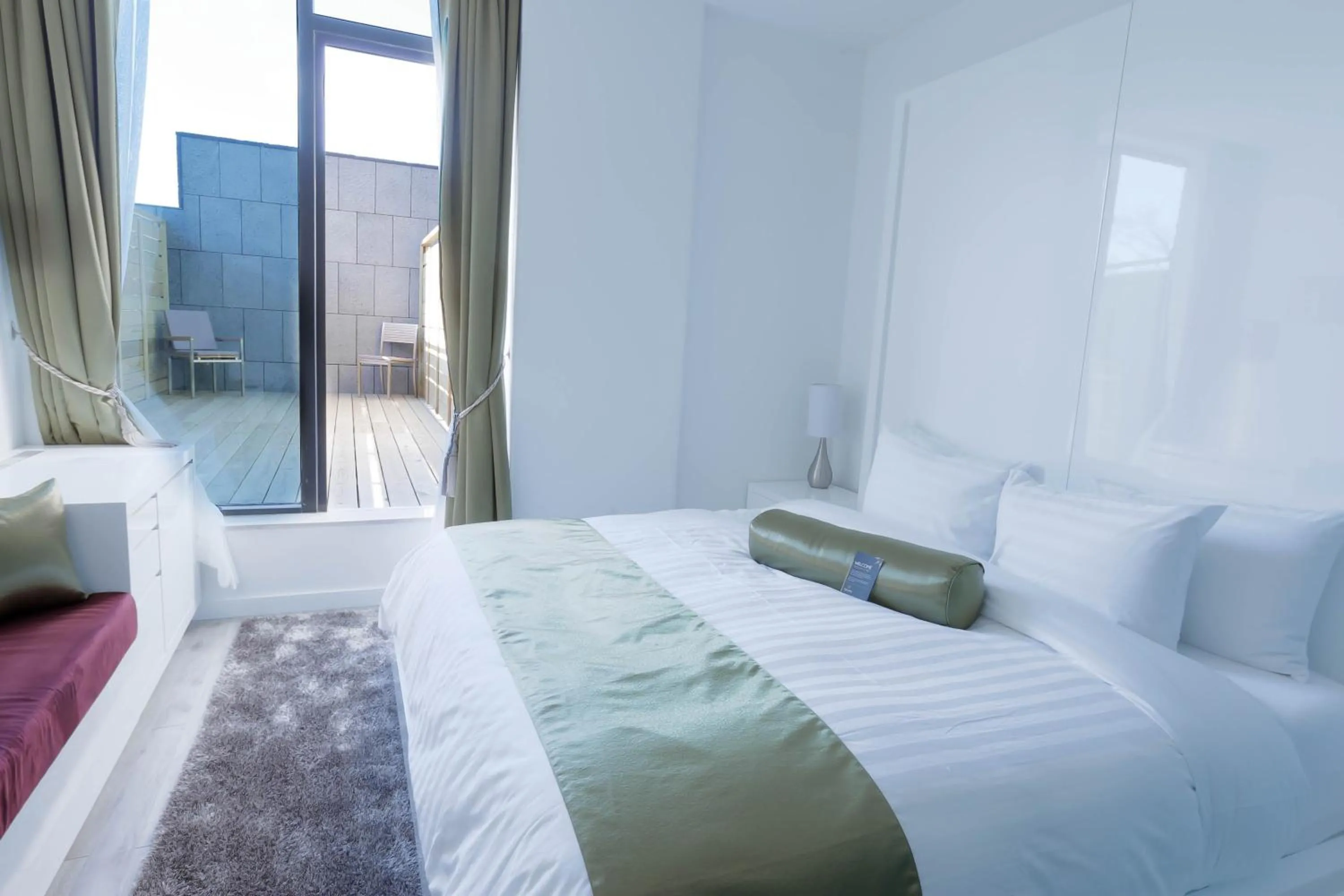 Bed in The One Boutique Hotel