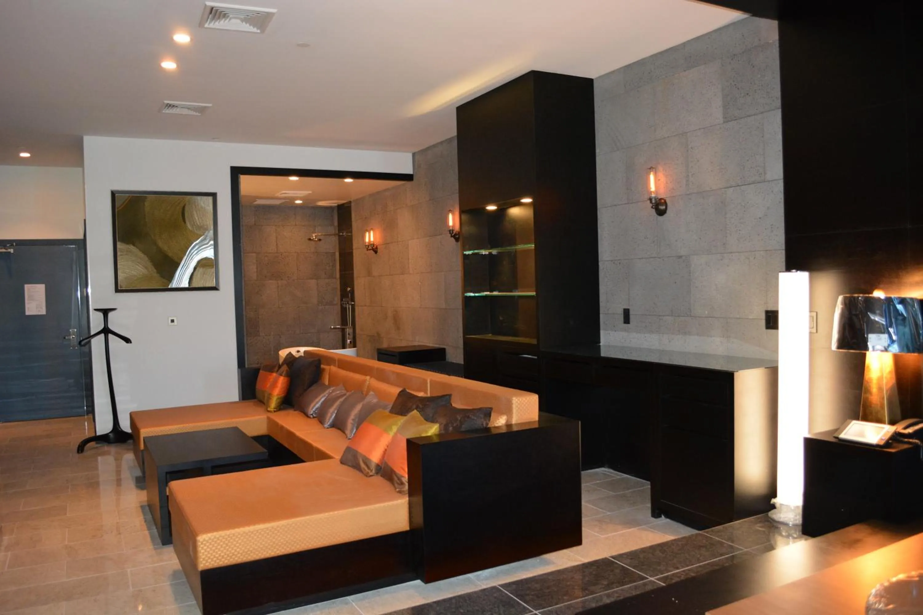 Living room in The One Boutique Hotel