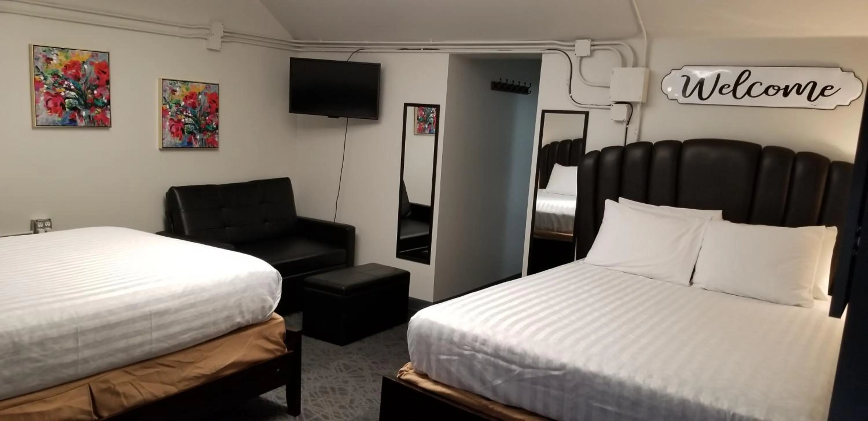 Bed in Deep Water Inn