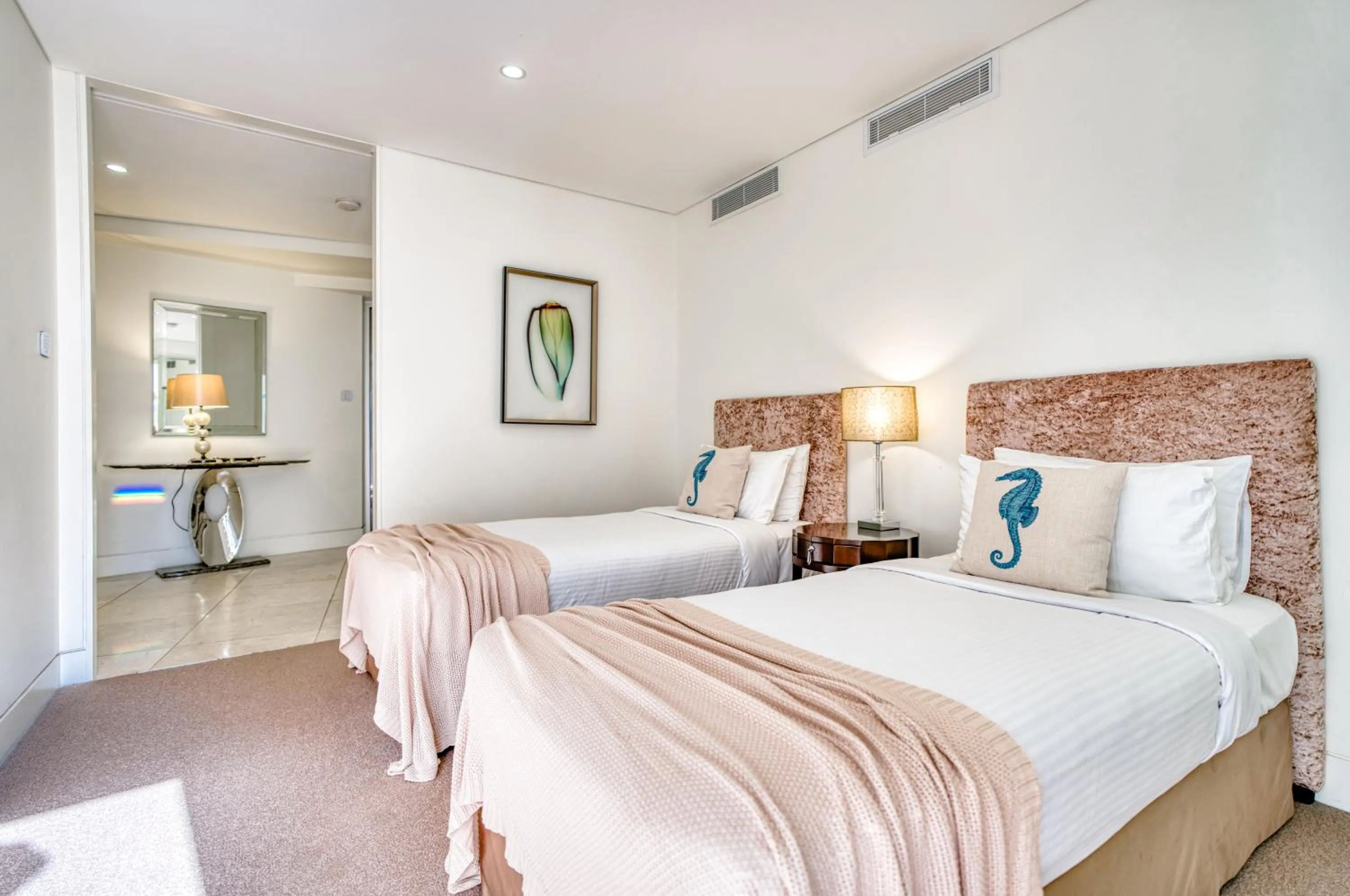 Bed in Sea Pearl A1 Beach Resort