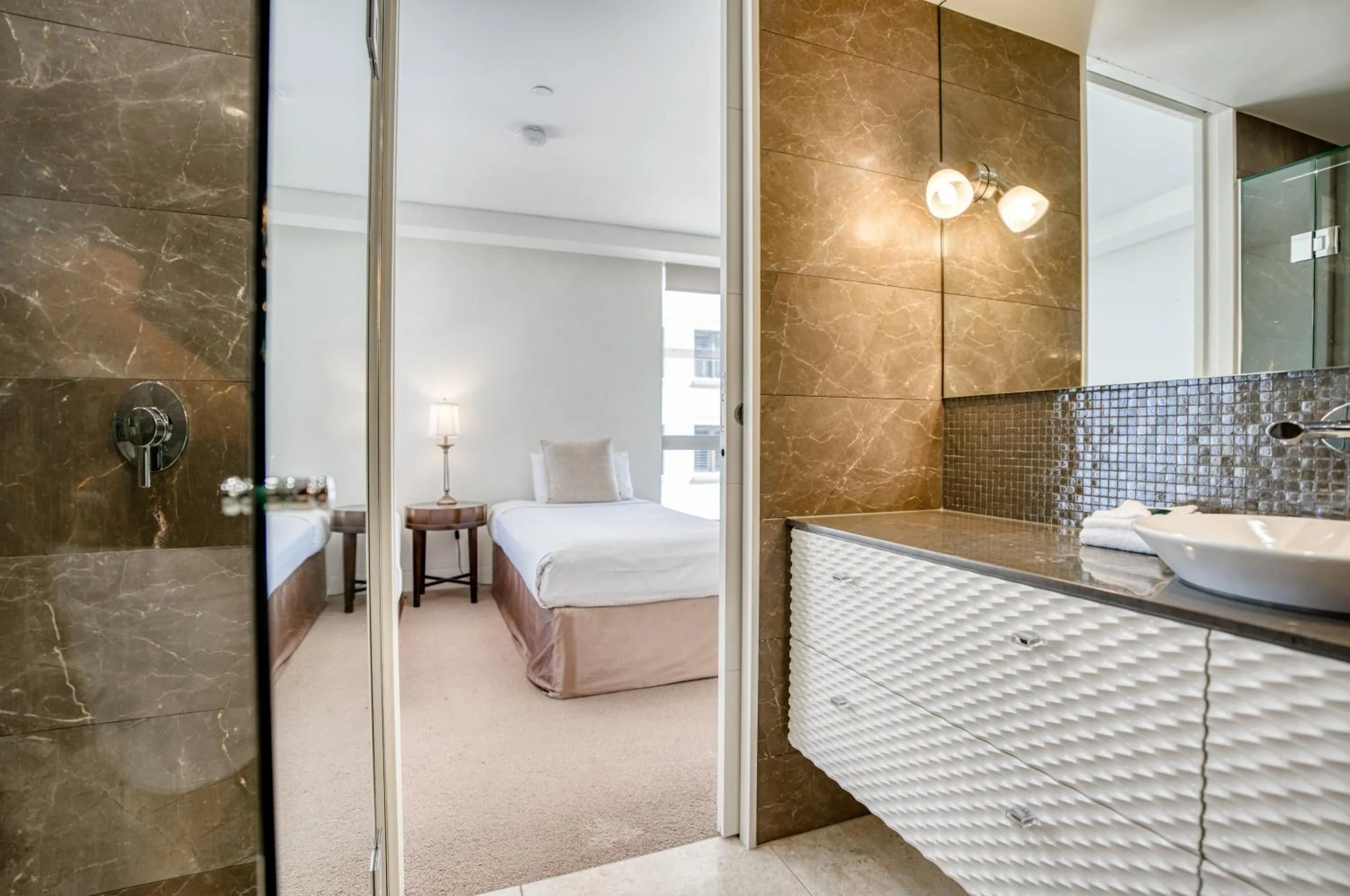 Bed in Sea Pearl A1 Beach Resort