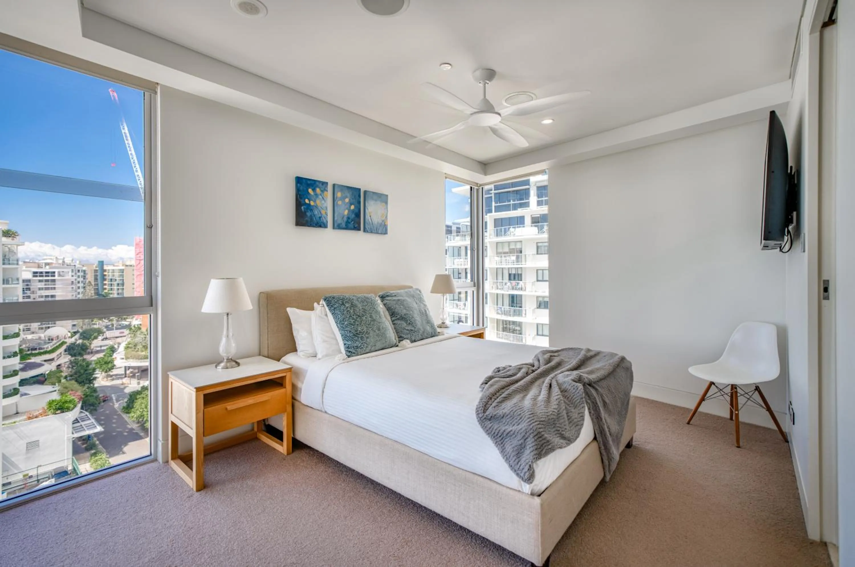 Bed in Sea Pearl A1 Beach Resort