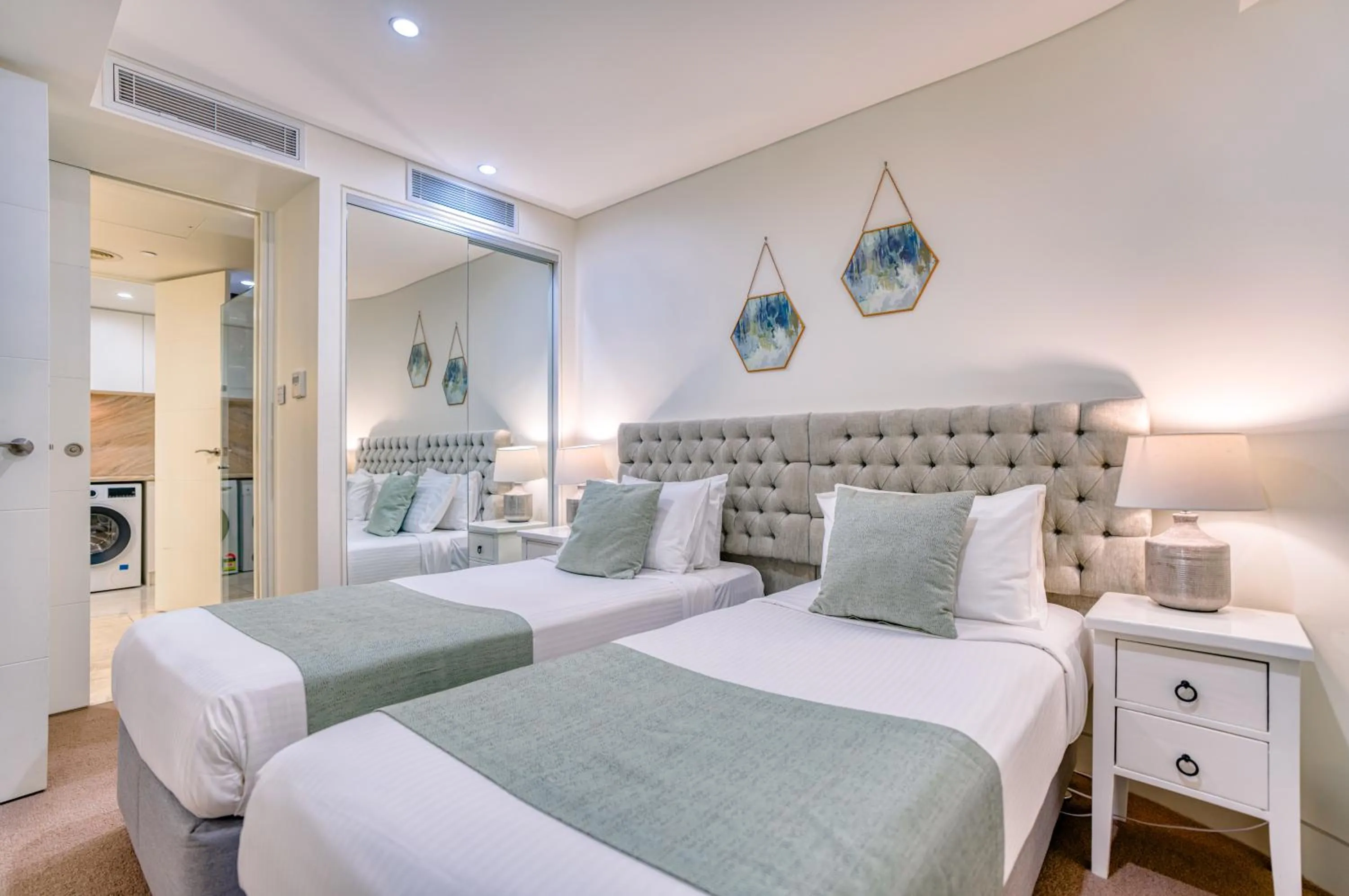 Bed in Sea Pearl A1 Beach Resort