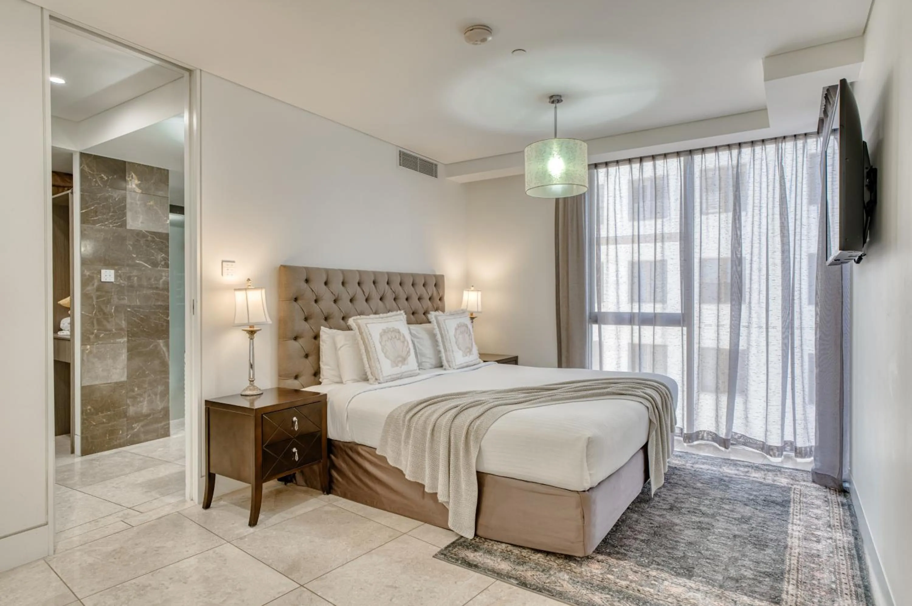 Bed in Sea Pearl A1 Beach Resort