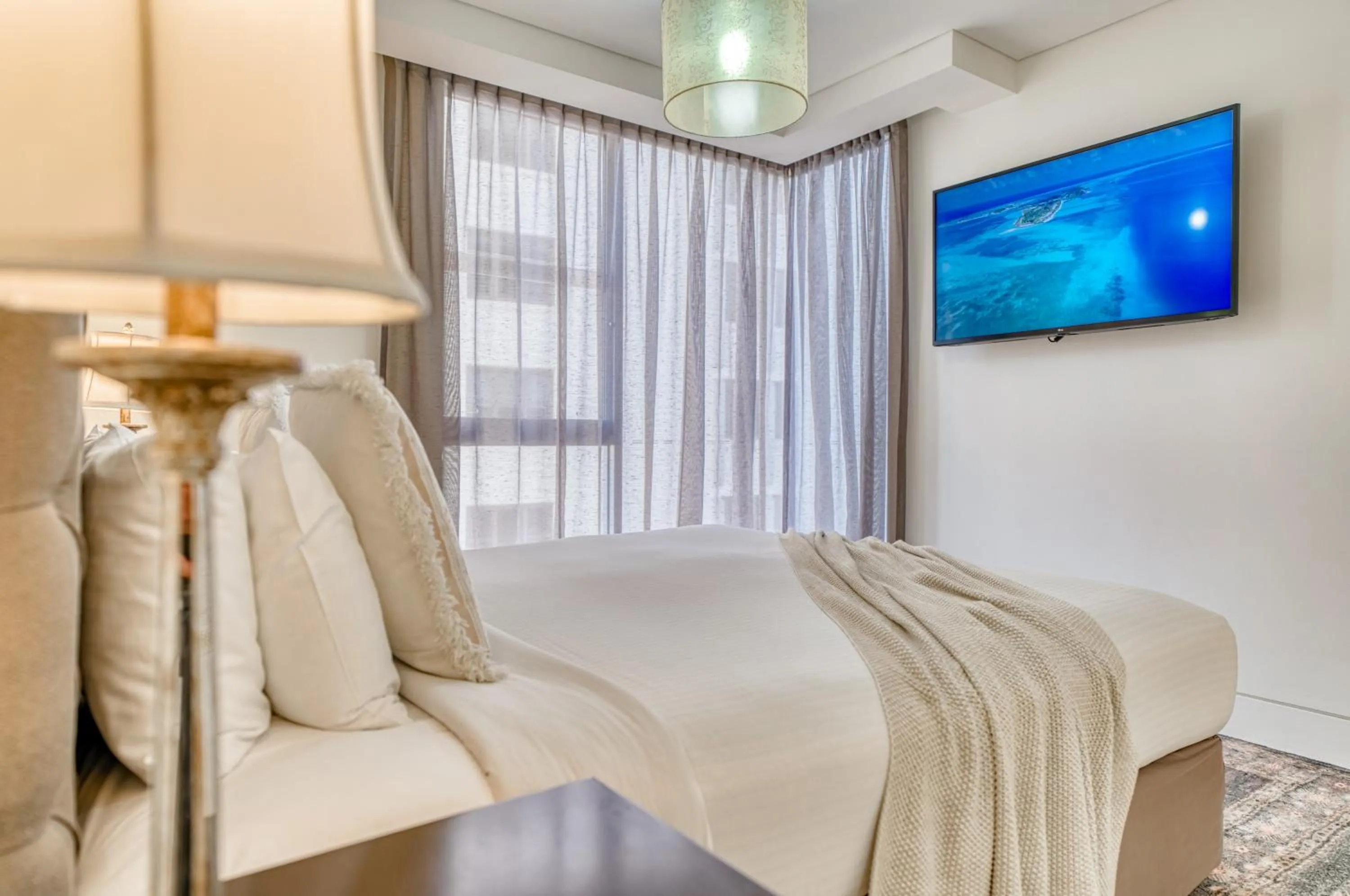 Bed in Sea Pearl A1 Beach Resort