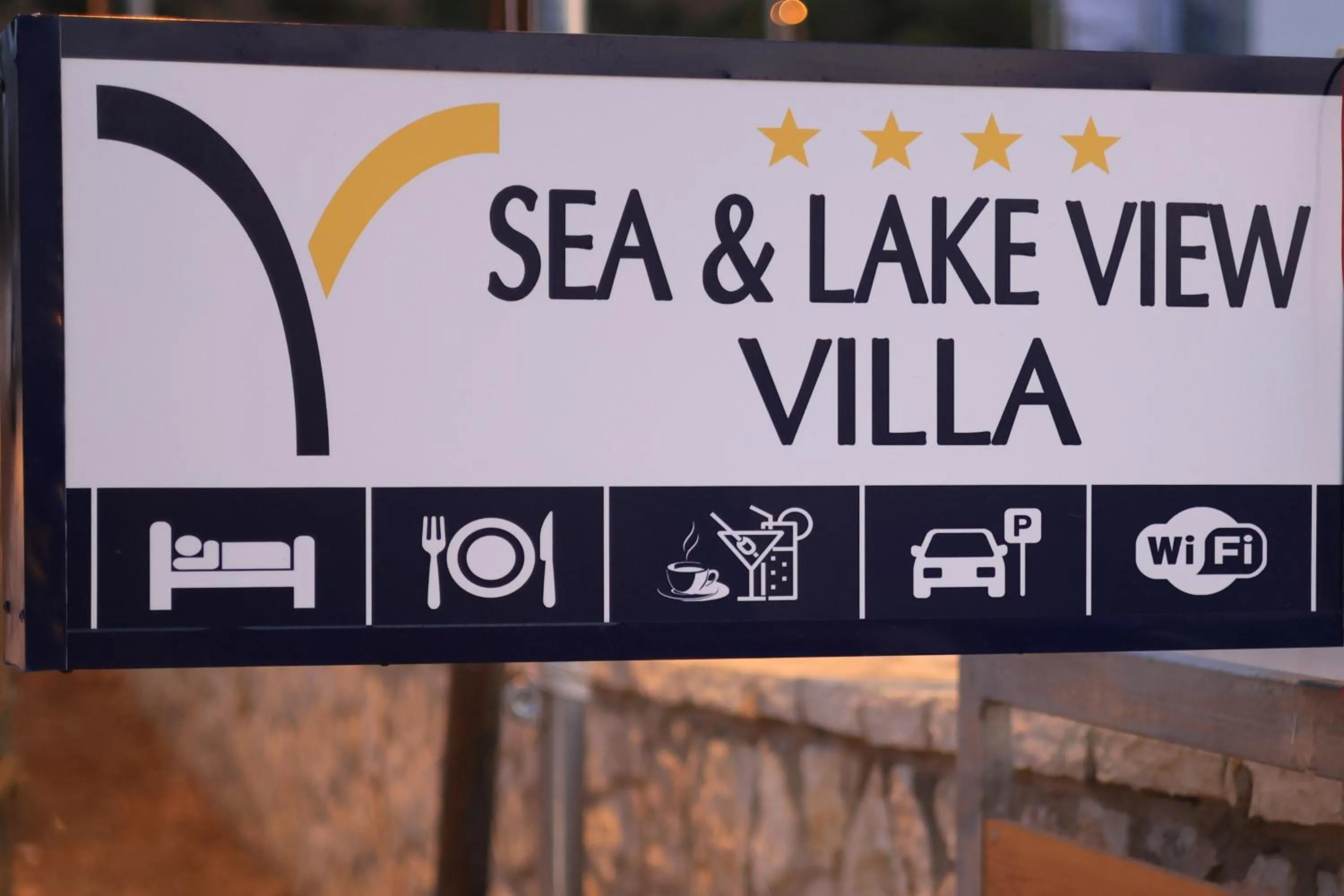 Logo/Certificate/Sign in SEA & LAKE VIEW VILLA