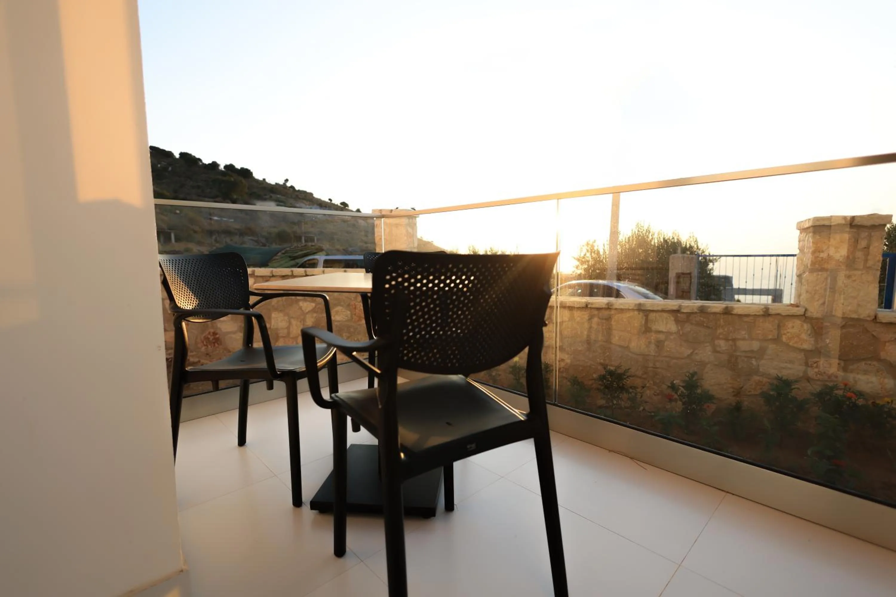 Balcony/Terrace in SEA & LAKE VIEW VILLA