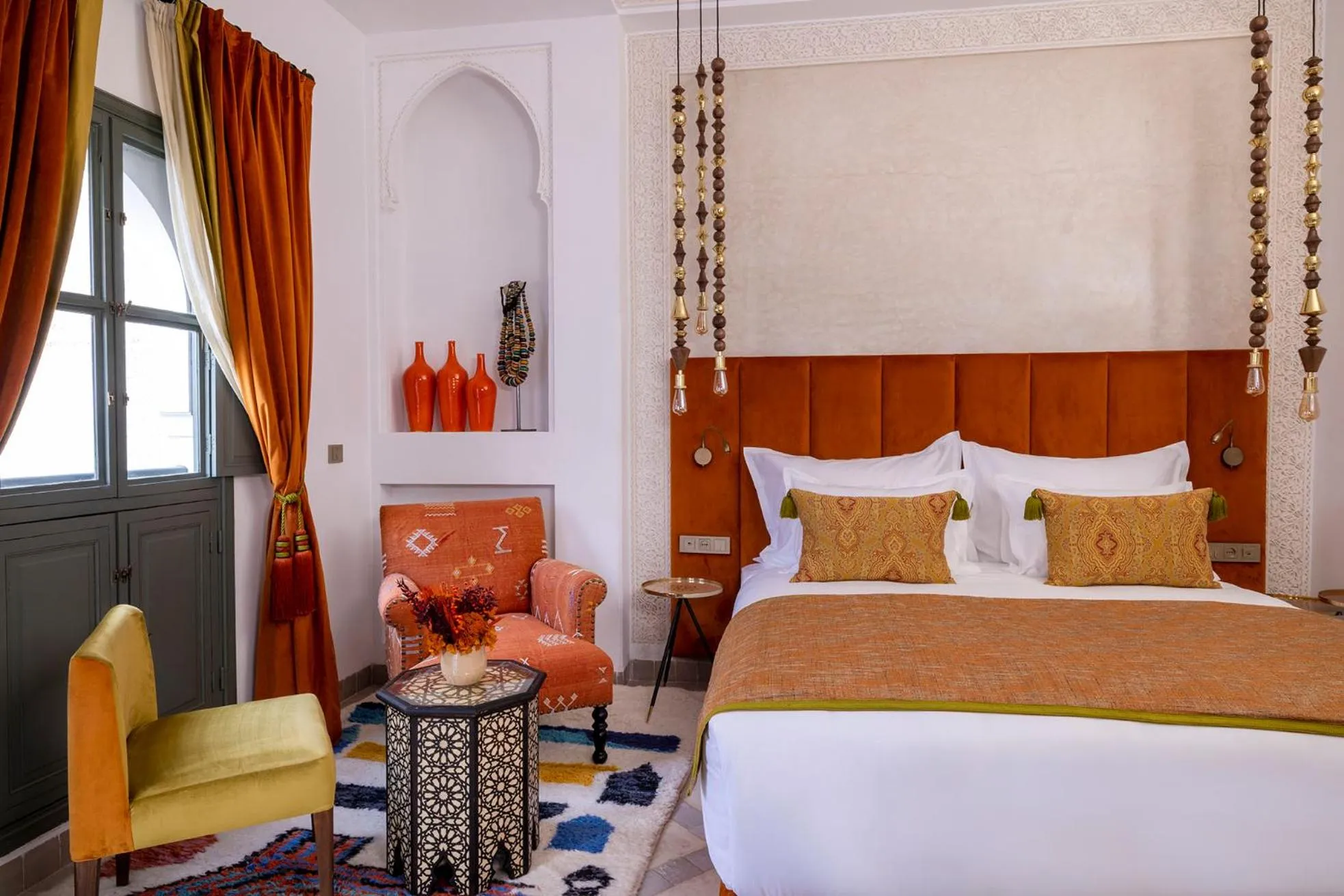 Bed in Riad LAZ Mimoun & Spa