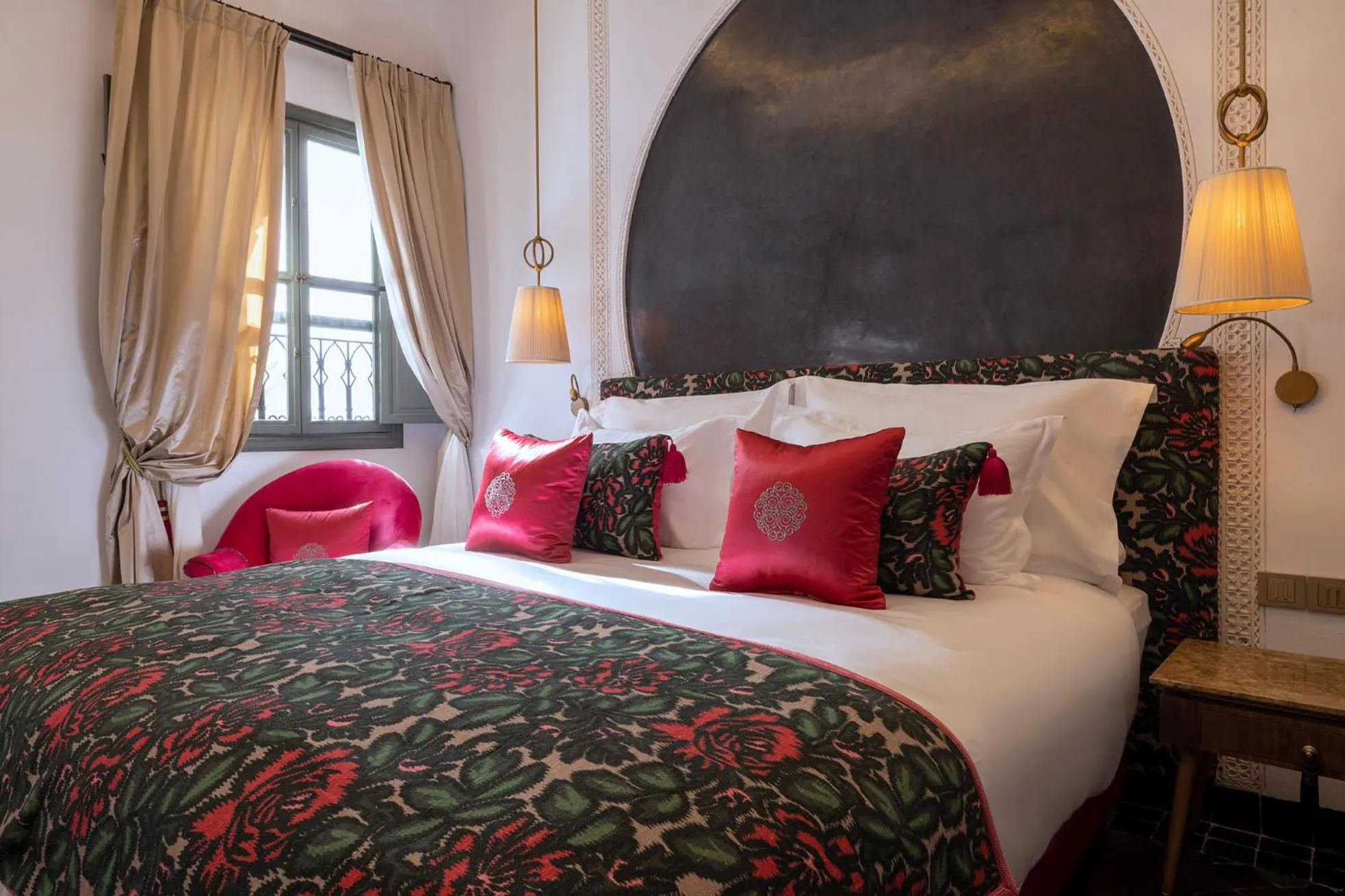 Bed in Riad LAZ Mimoun & Spa