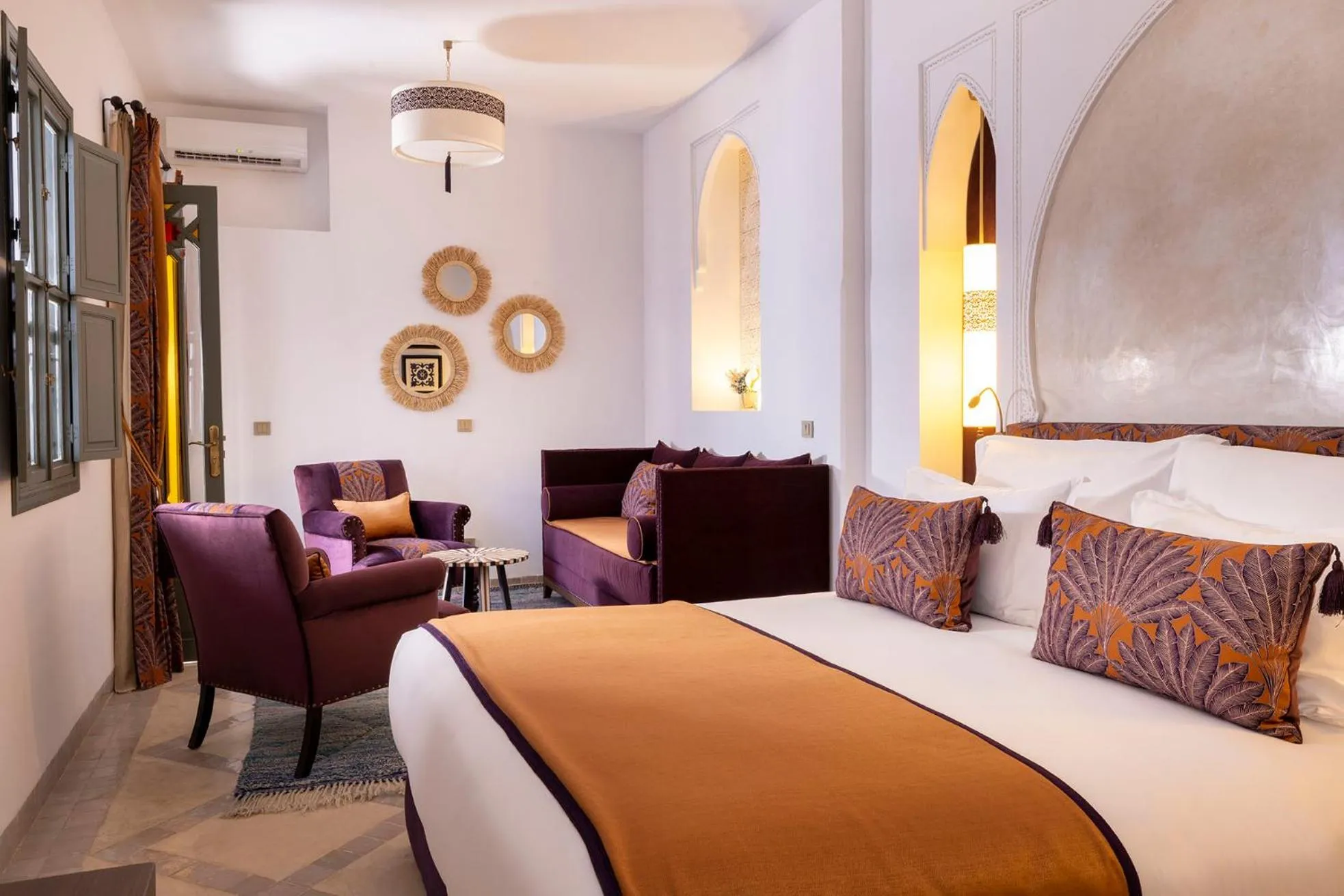 Bed in Riad LAZ Mimoun & Spa