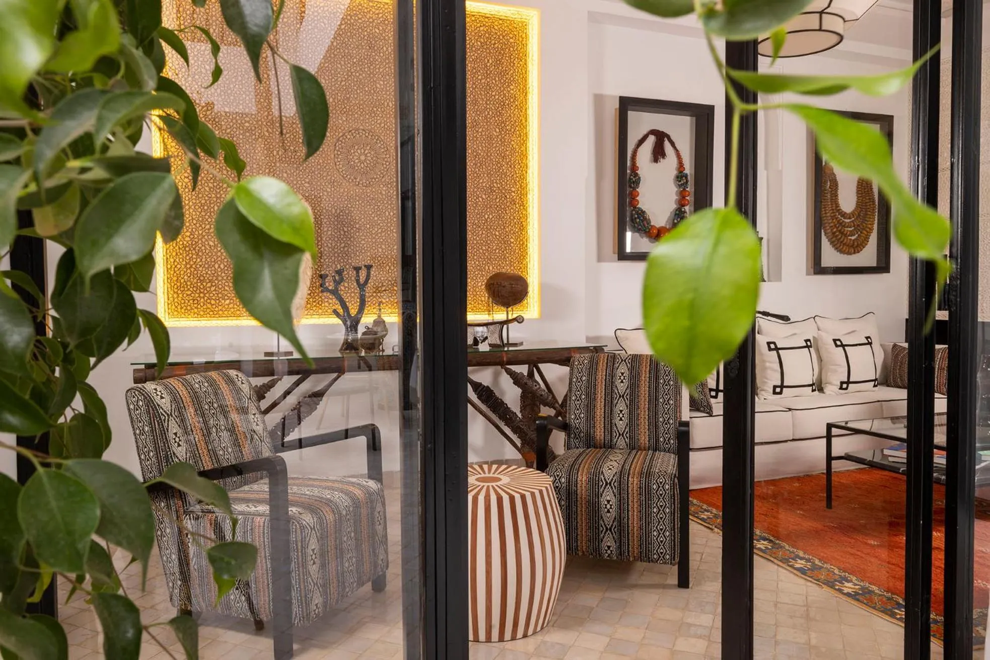 Living room in Riad LAZ Mimoun & Spa