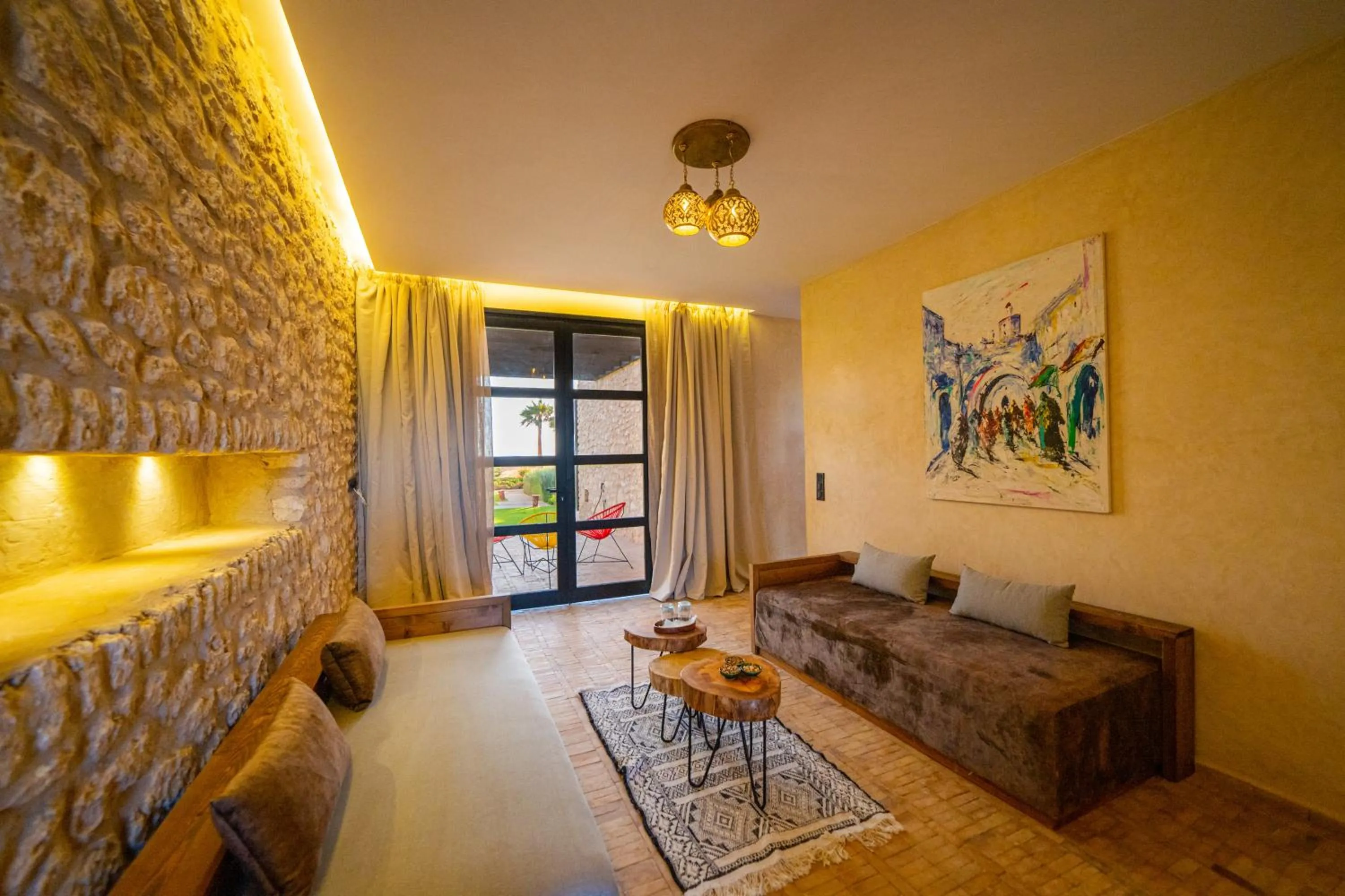 Living room in BABERRIH Hôtel Hospitality Palaces & Resorts