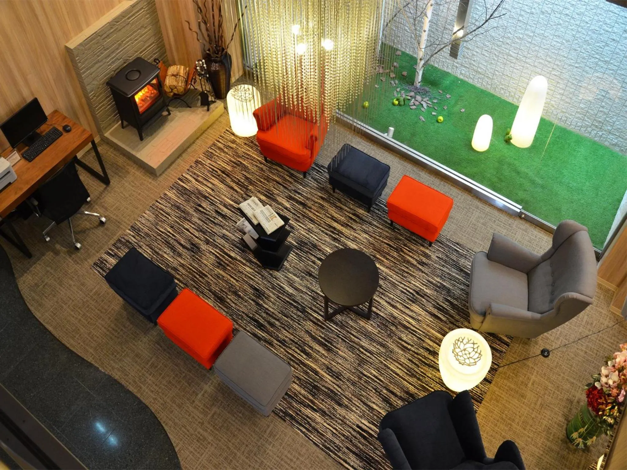 Lounge or bar in Hotel AreaOne Obihiro