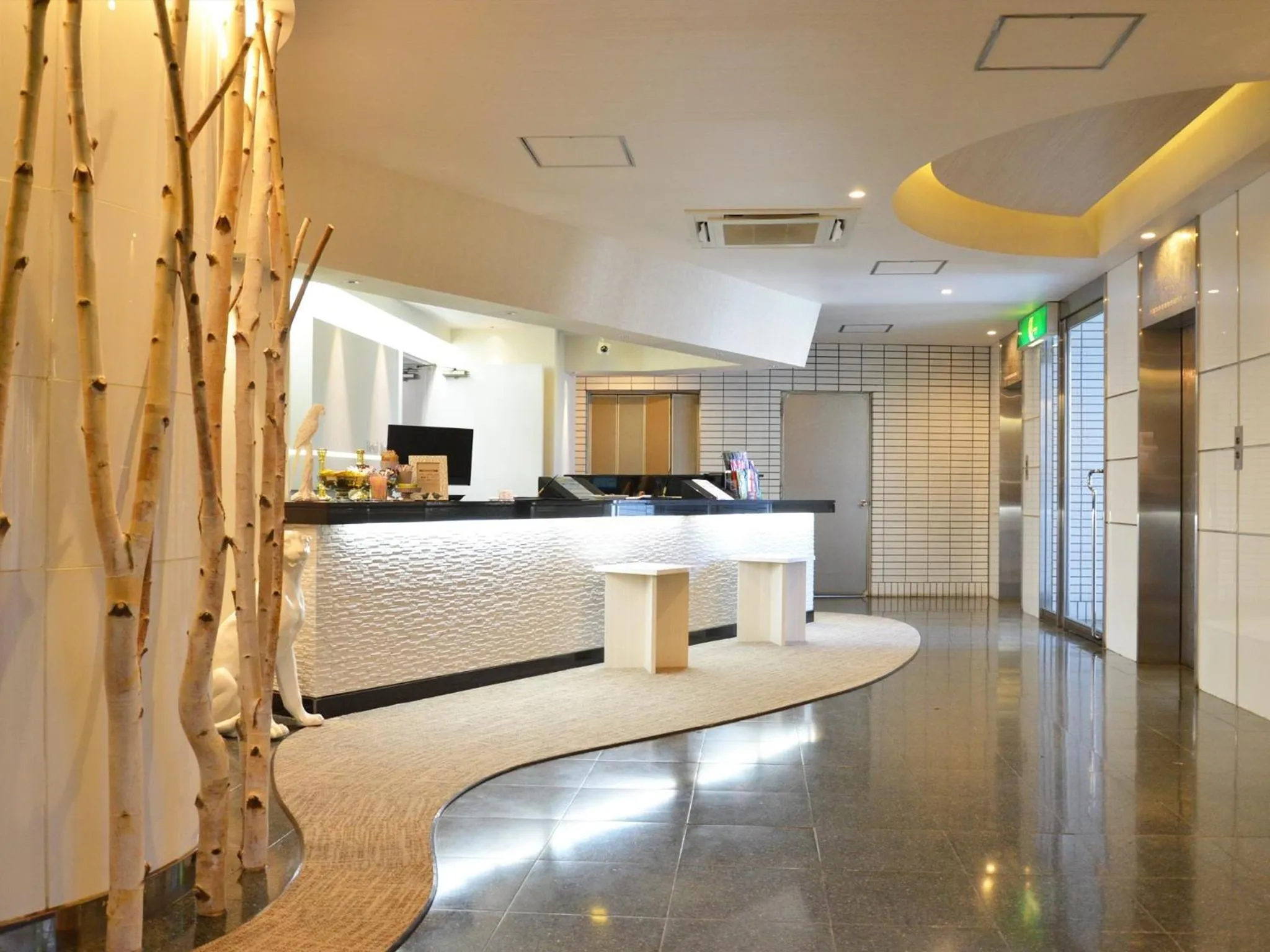 Lobby or reception in Hotel AreaOne Obihiro
