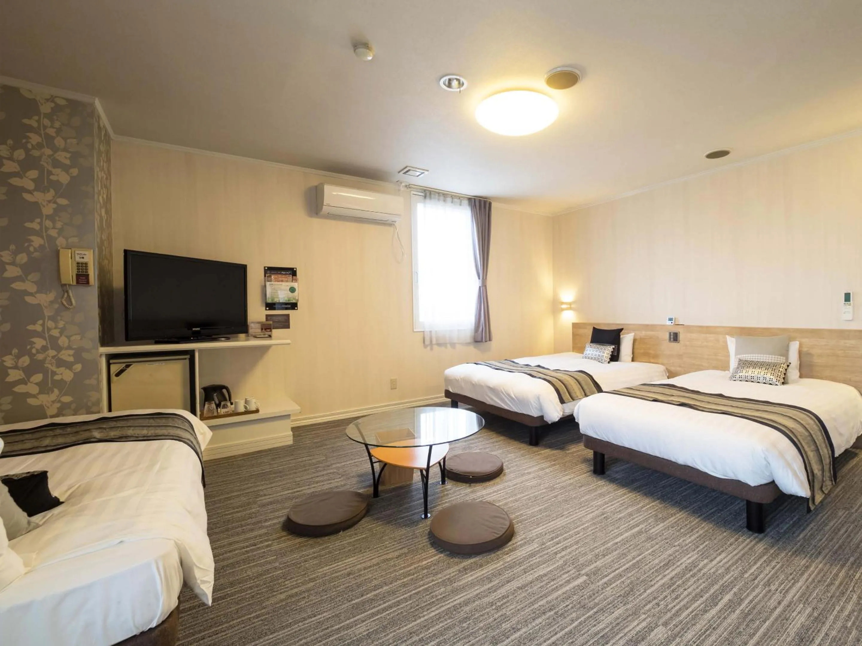 Photo of the whole room, Bed in Hotel AreaOne Obihiro