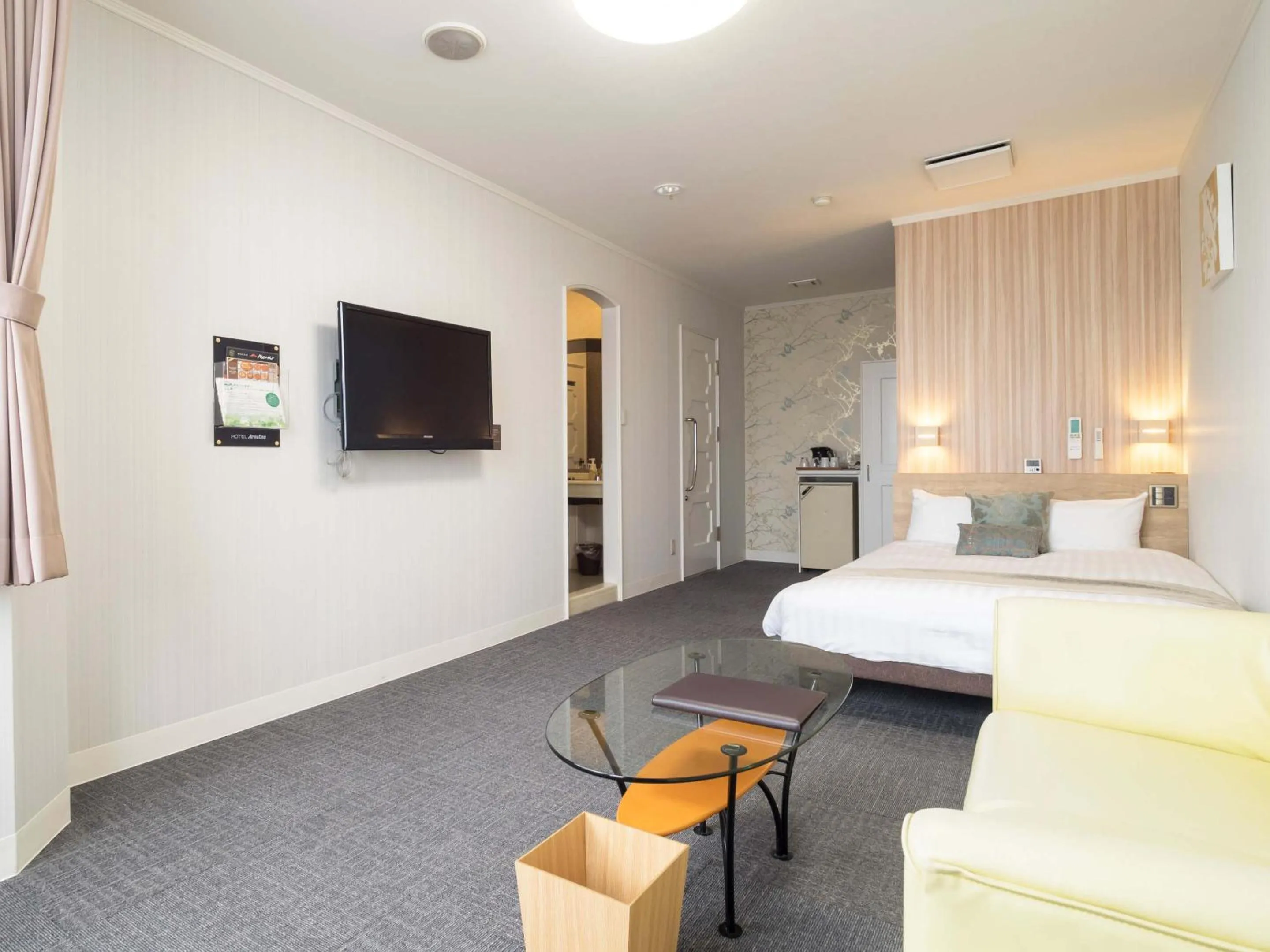 Photo of the whole room, Bed in Hotel AreaOne Obihiro