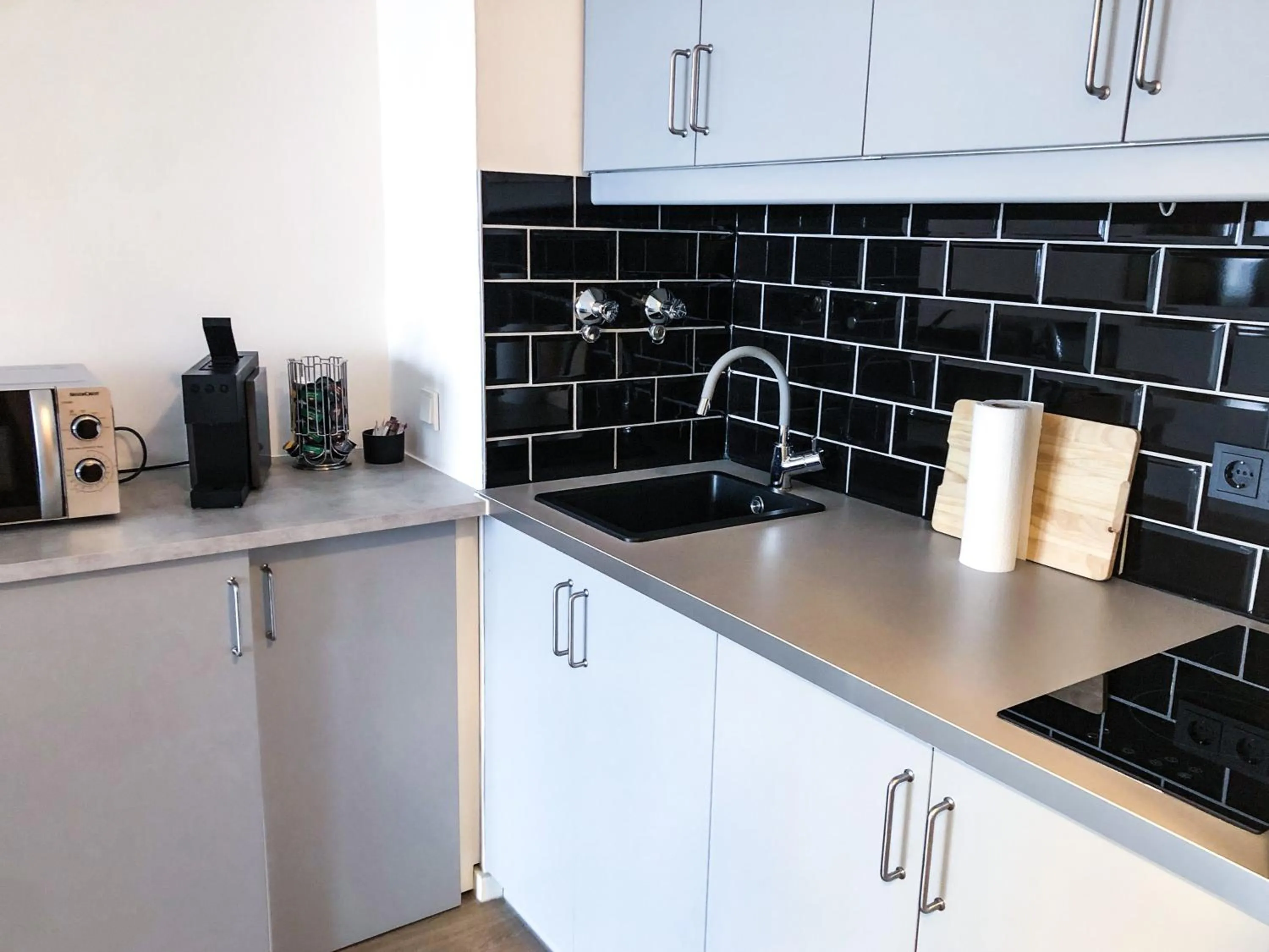 kitchen in Rheinblick Apartments