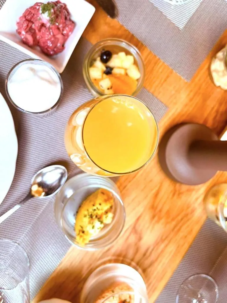 Breakfast in Das Hotel Krone