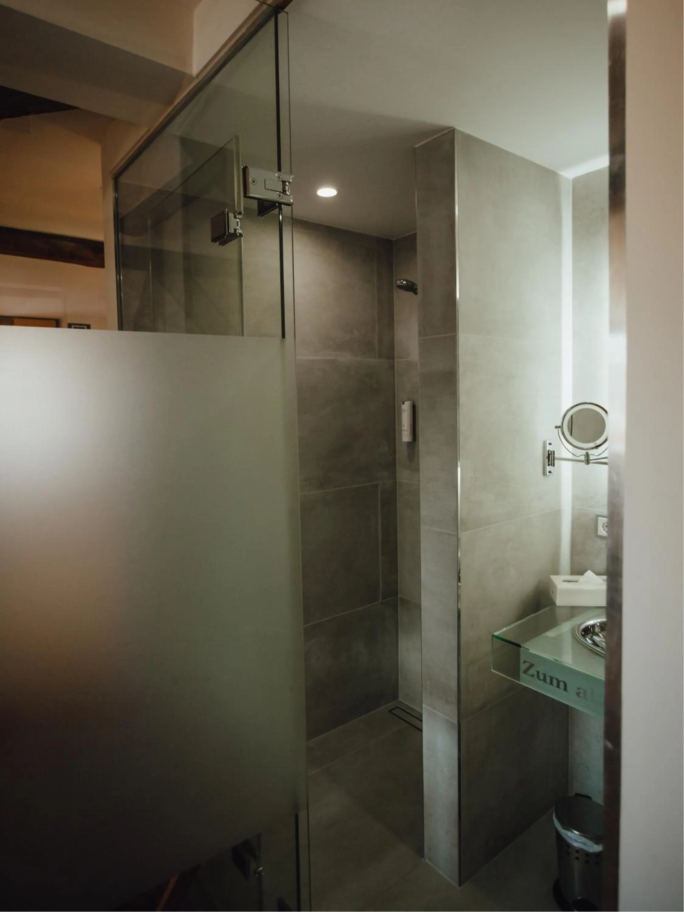 Bathroom in Hotel "Alter Pfarrhof"