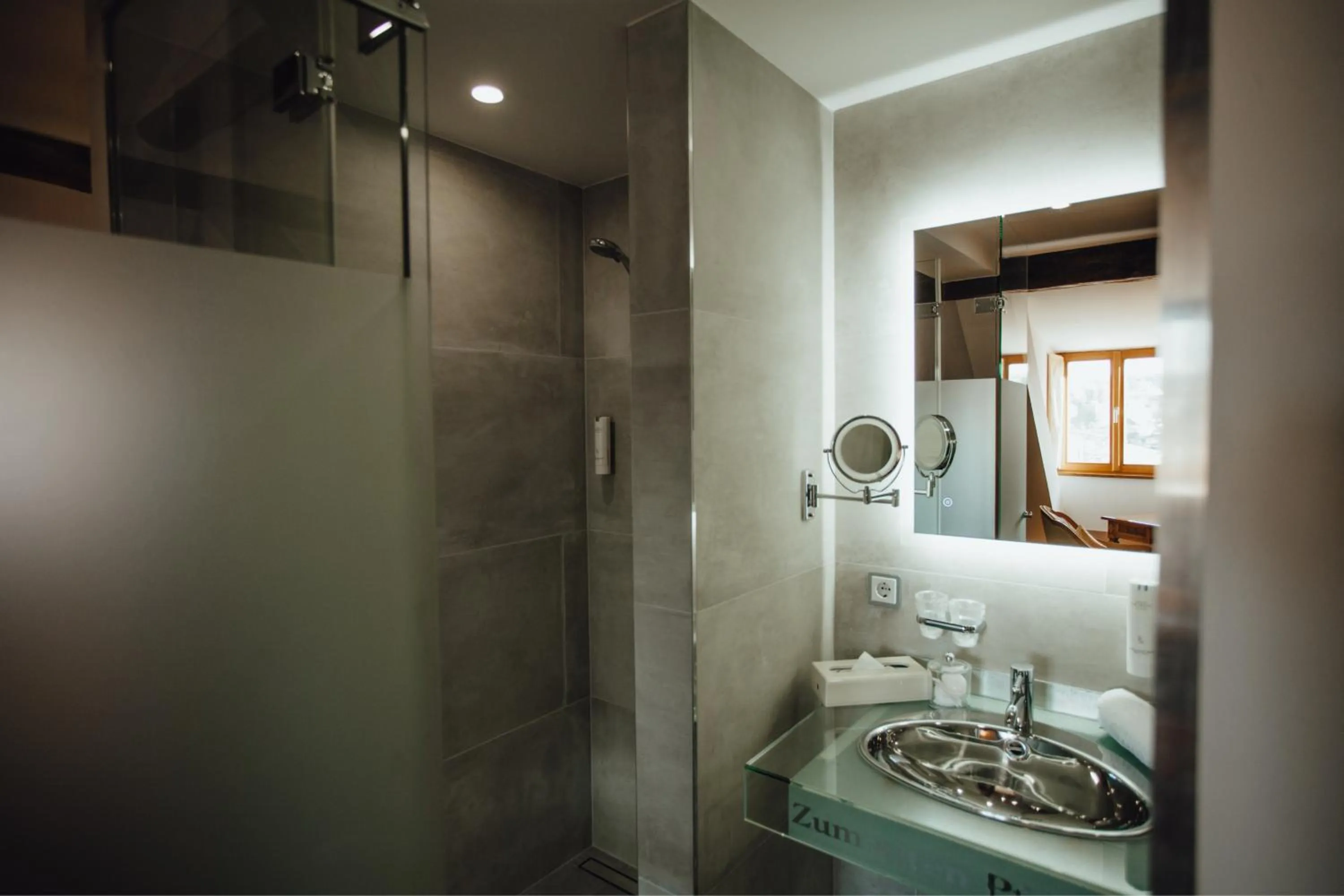 Bathroom in Hotel "Alter Pfarrhof"