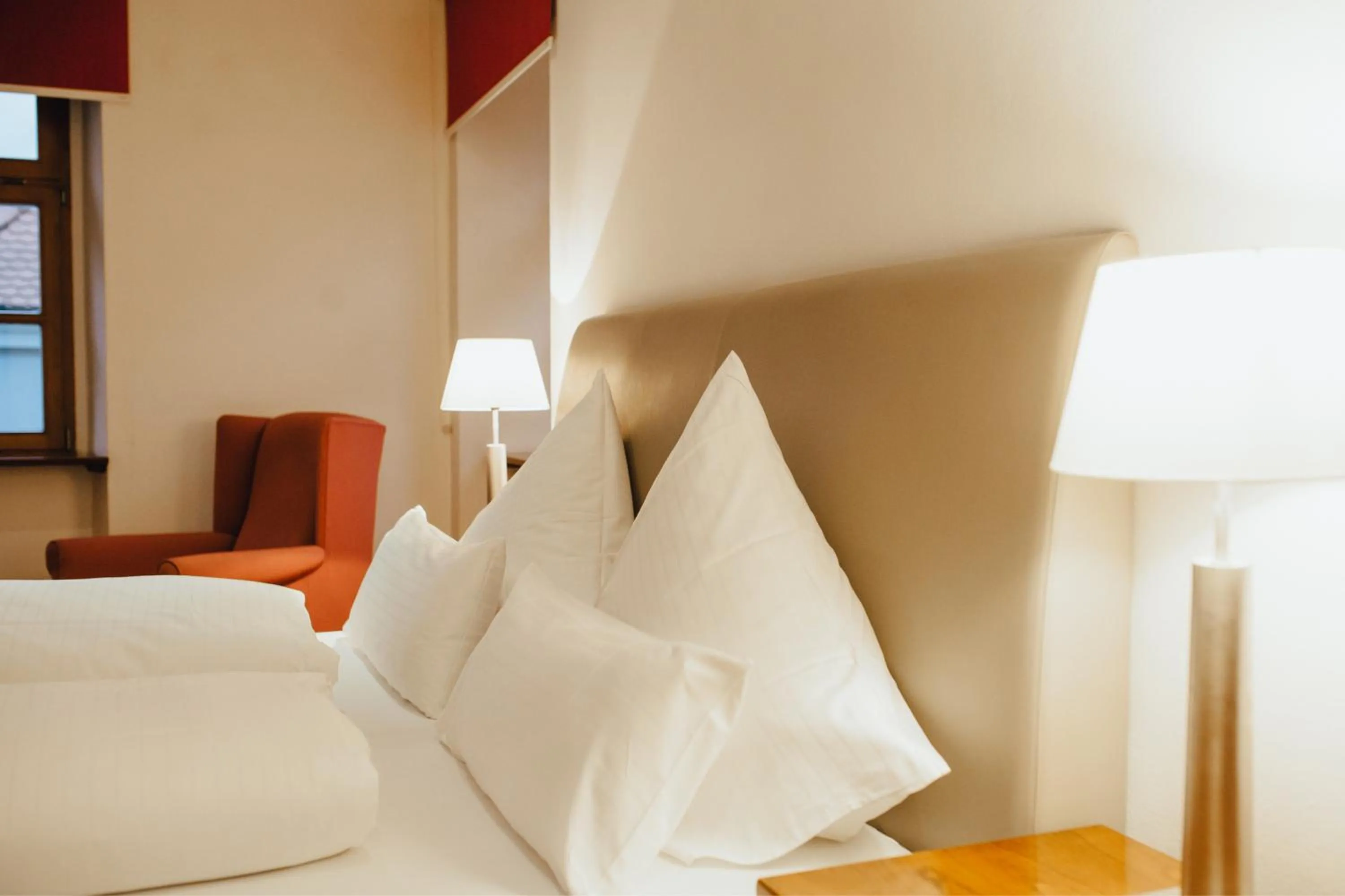 Photo of the whole room, Bed in Hotel "Alter Pfarrhof"