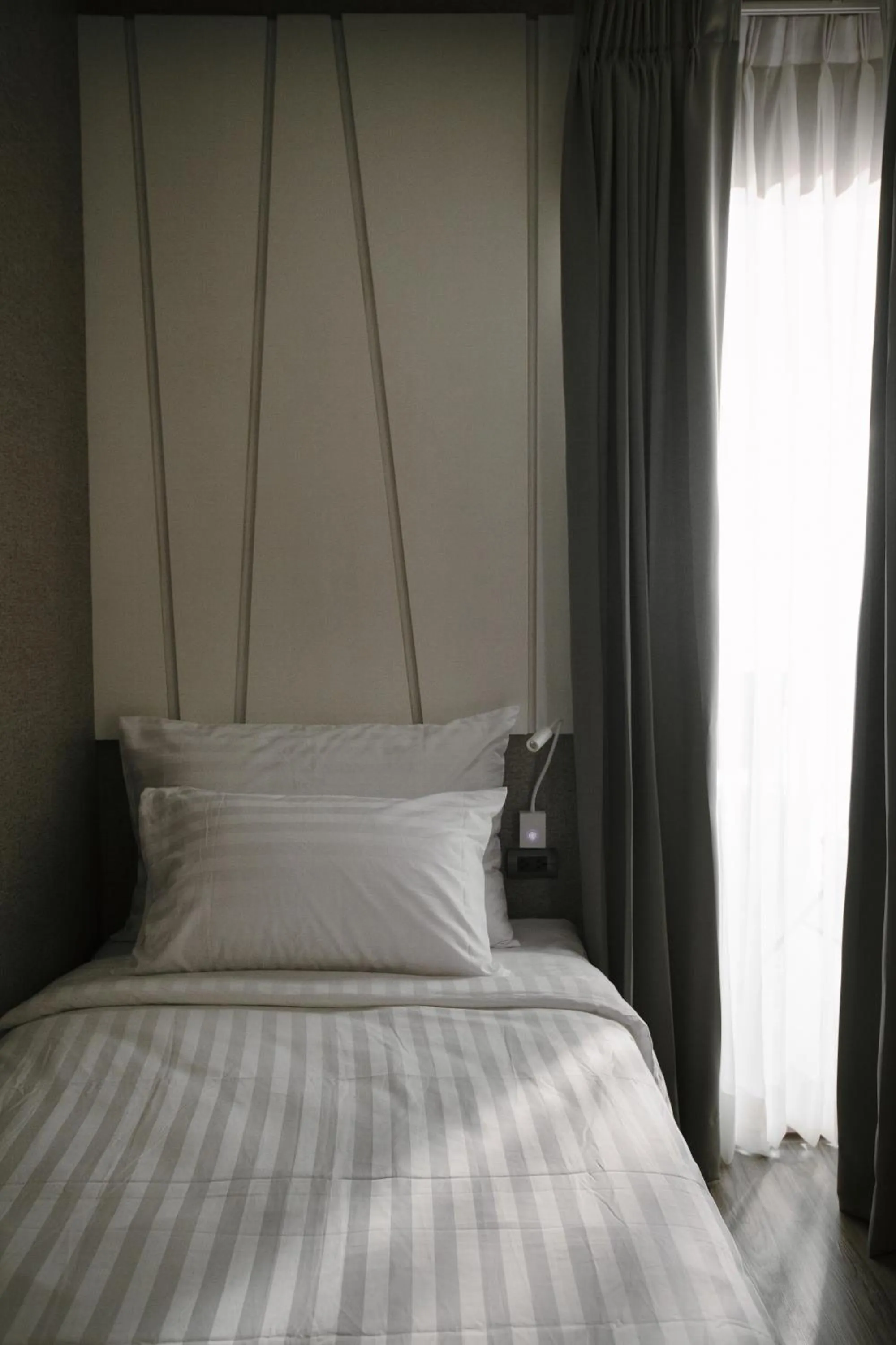 Bed in Olive Hotel Bangkok 64