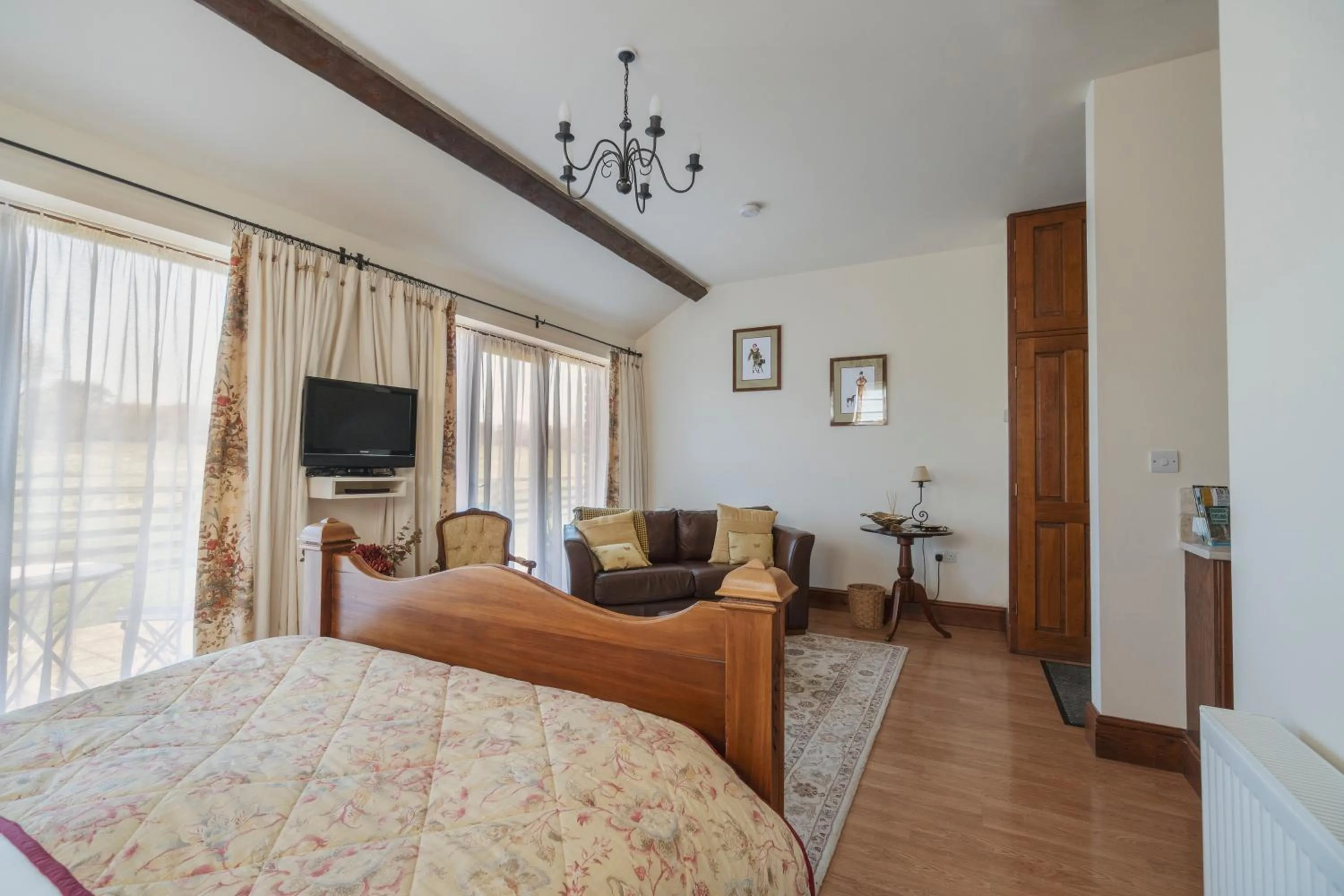 Bedroom, Bed in Brickfields Farm