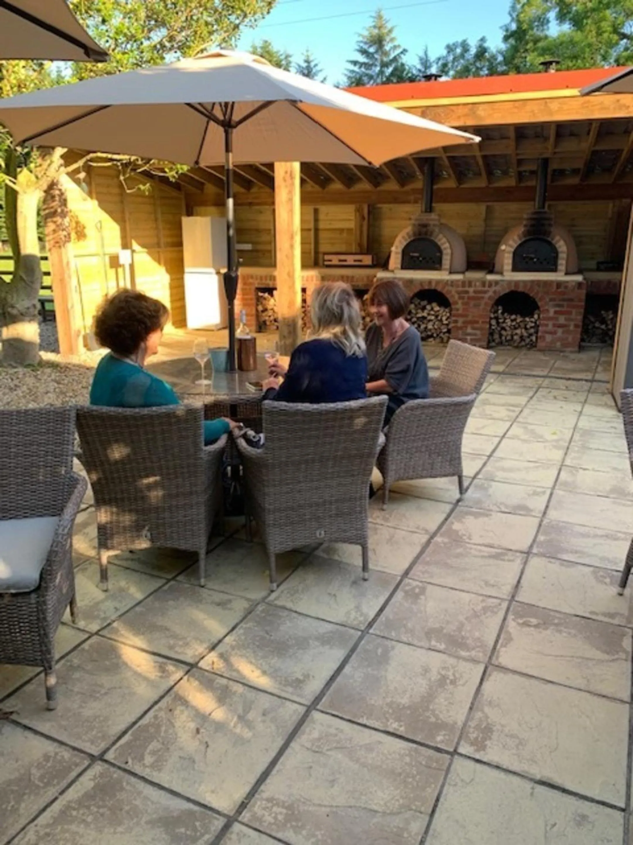 Patio in Brickfields Farm