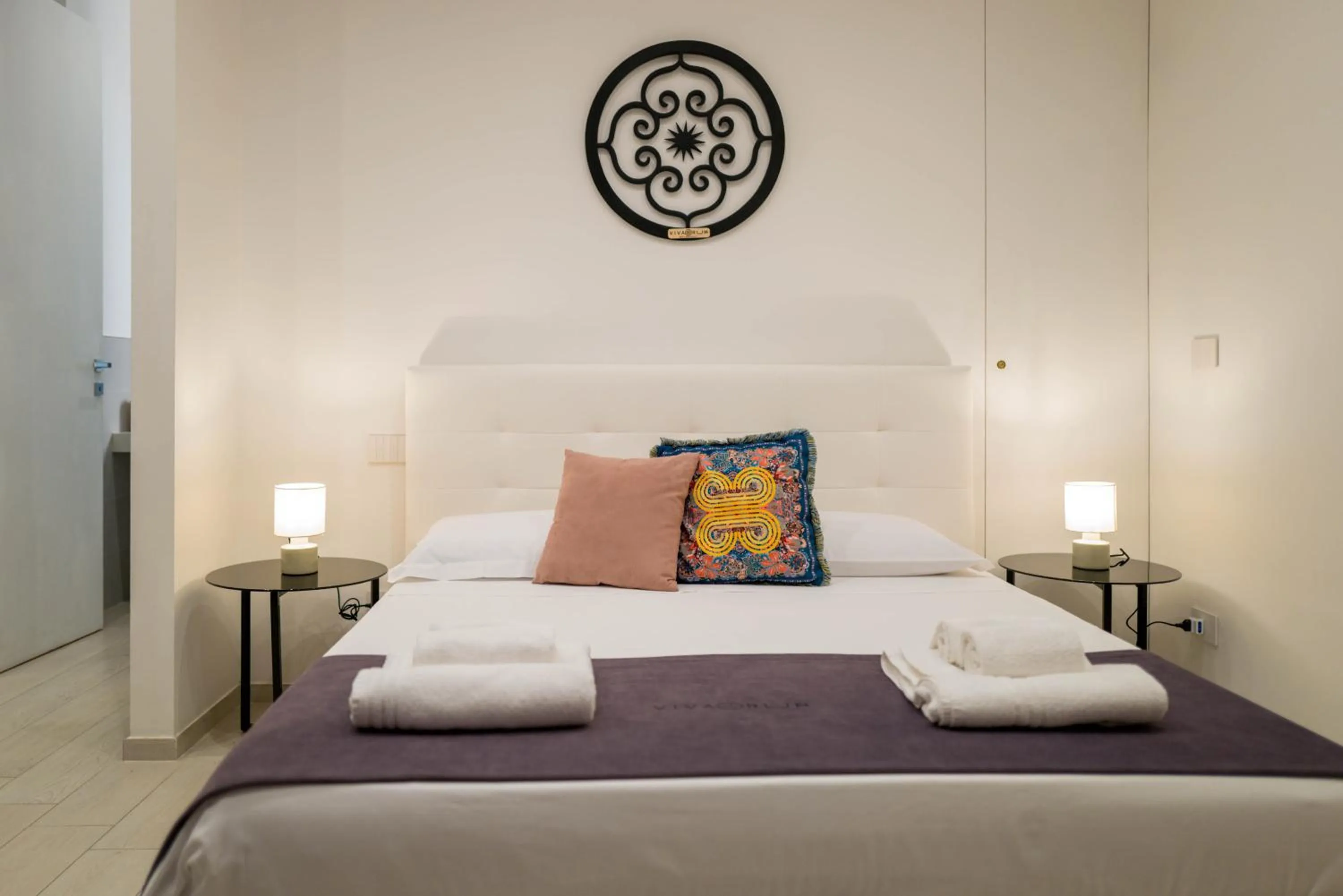 Photo of the whole room, Bed in Vivarum b&b