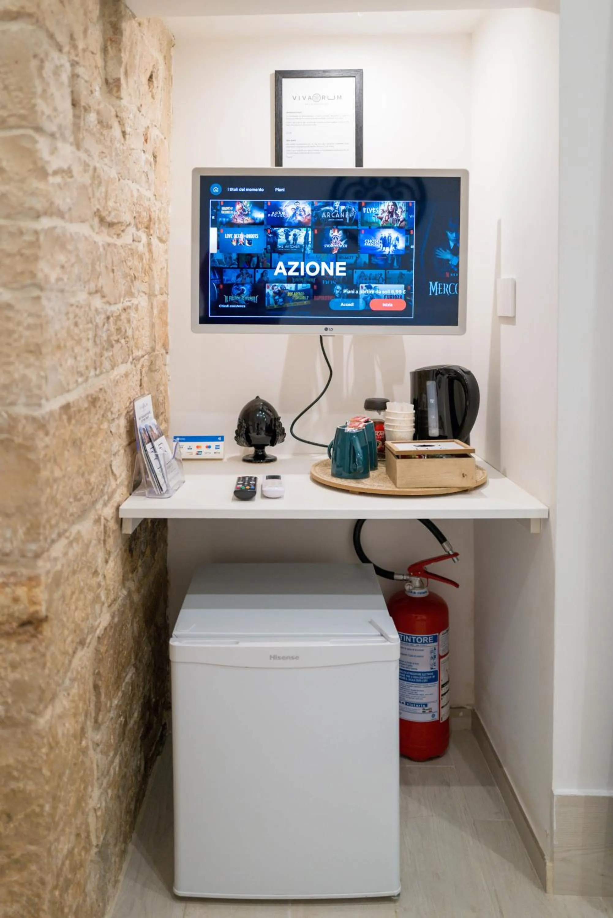 TV and multimedia in Vivarum b&b