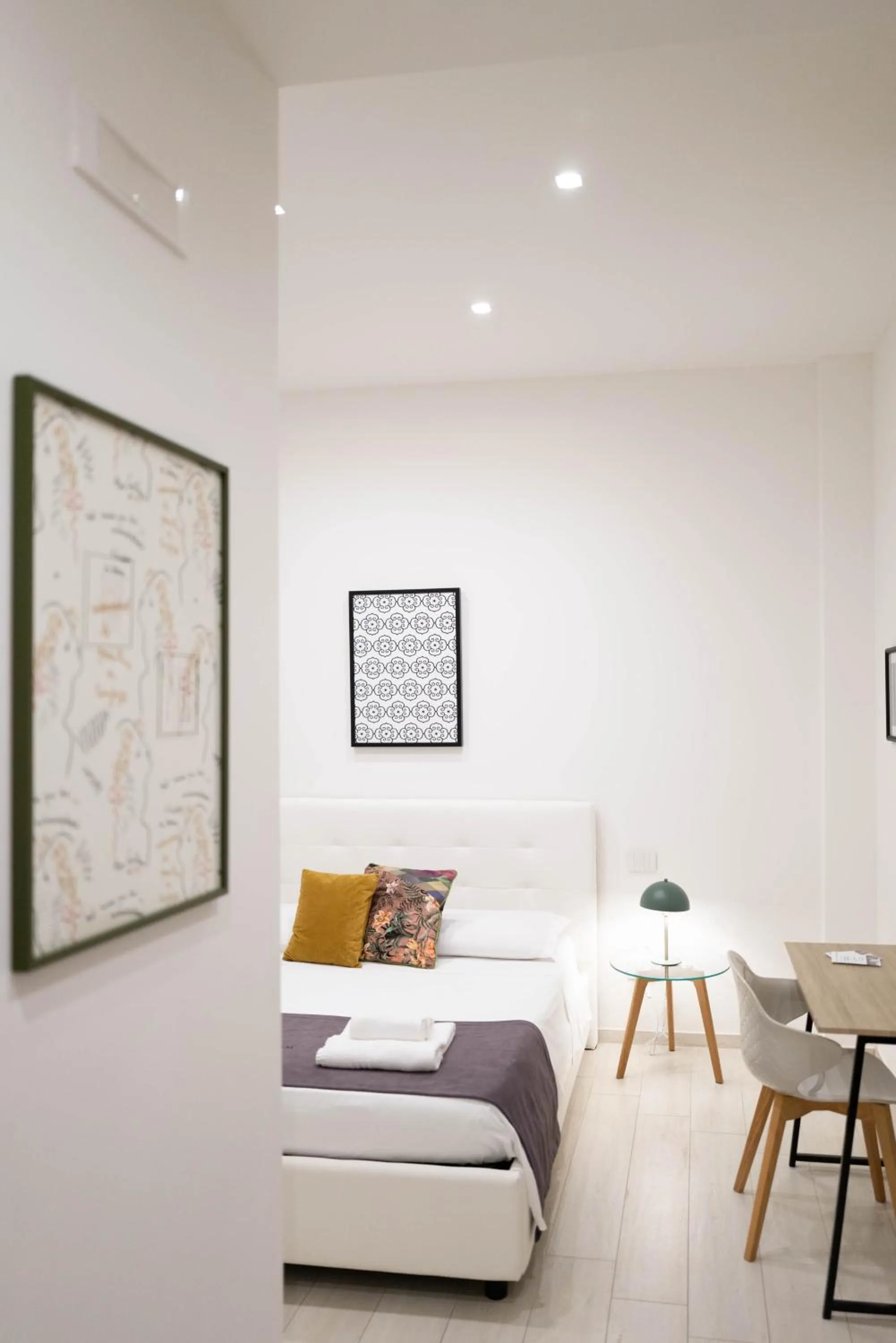 Decorative detail, Bed in Vivarum b&b