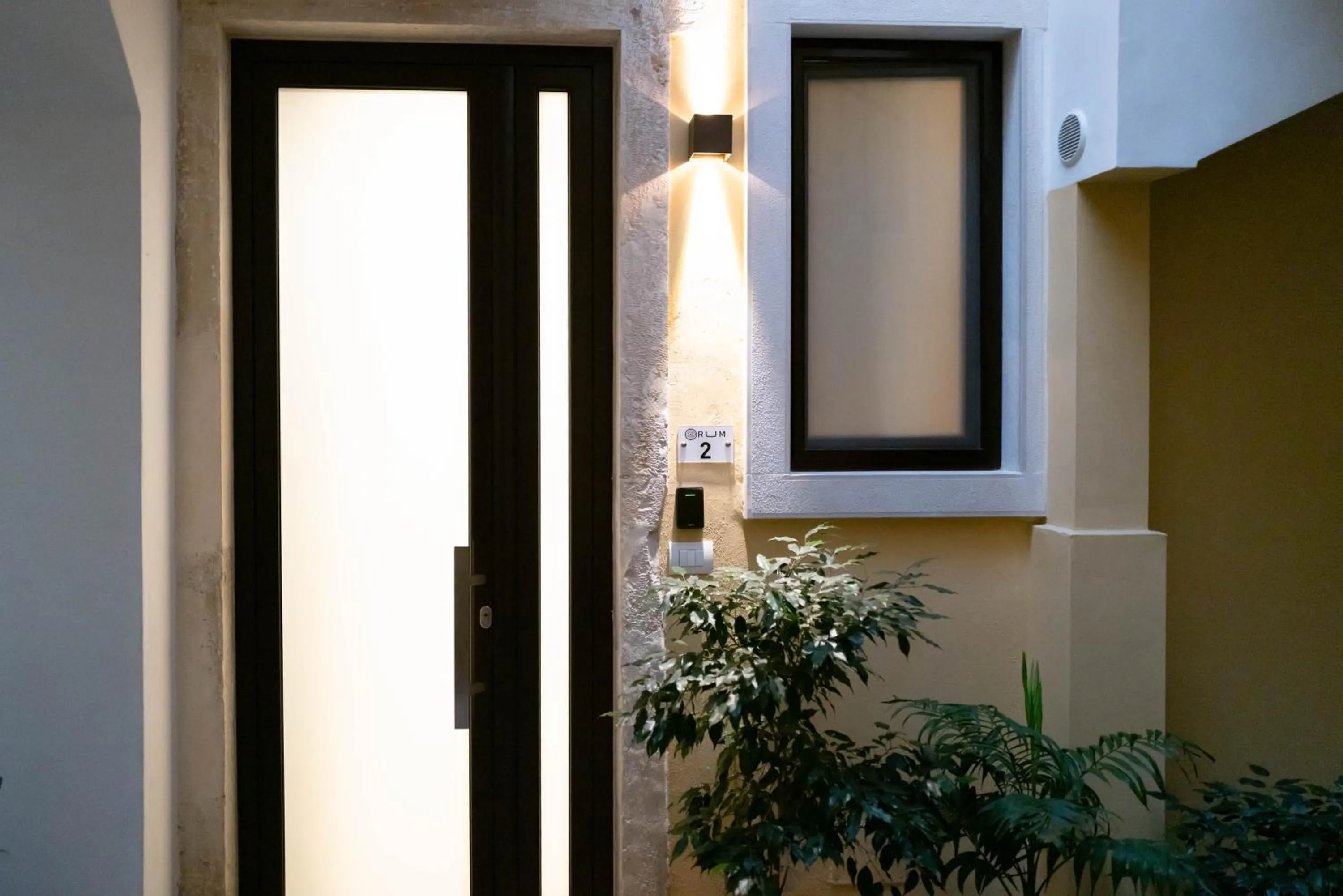 Facade/entrance in Vivarum b&b