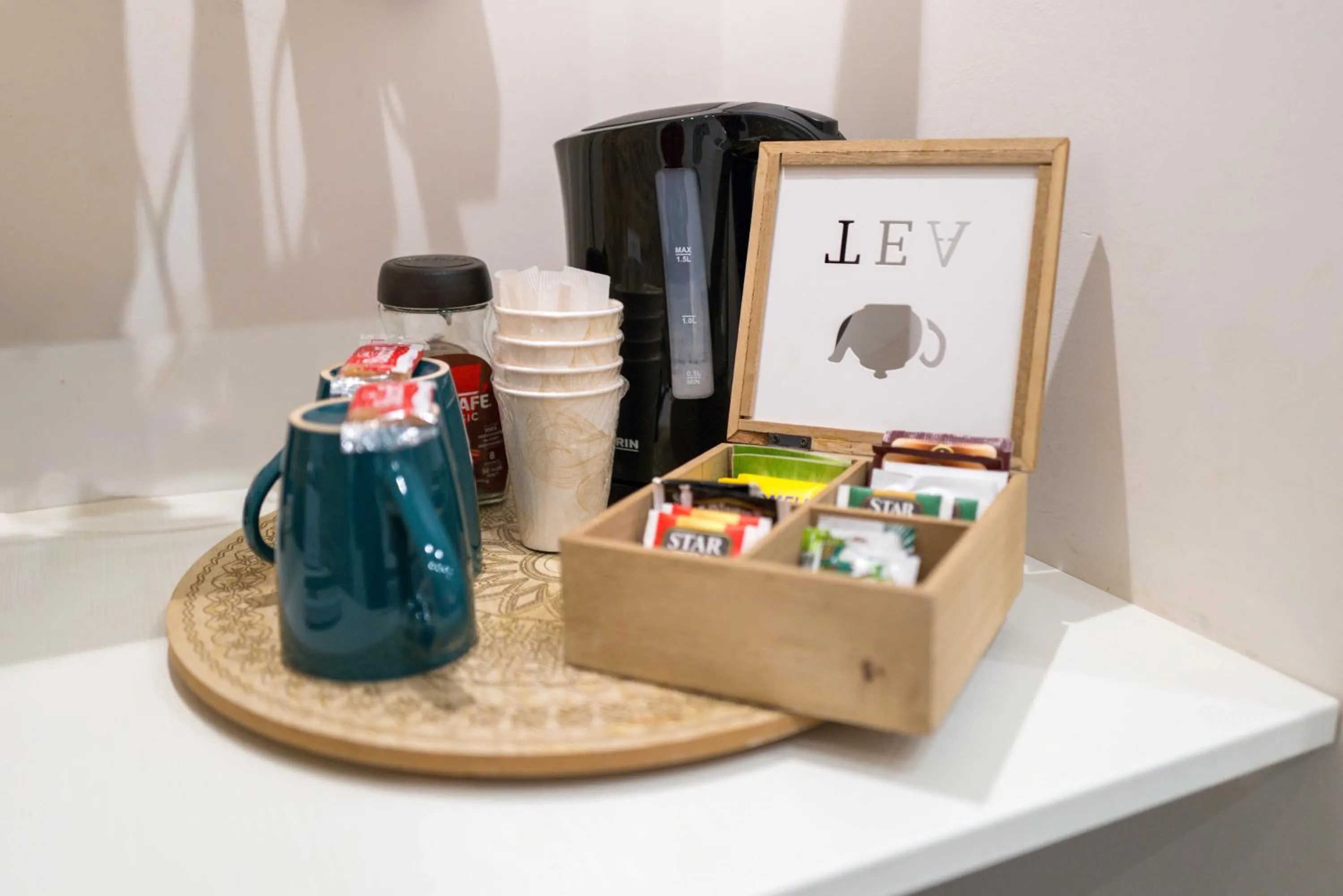 Coffee/tea facilities in Vivarum b&b