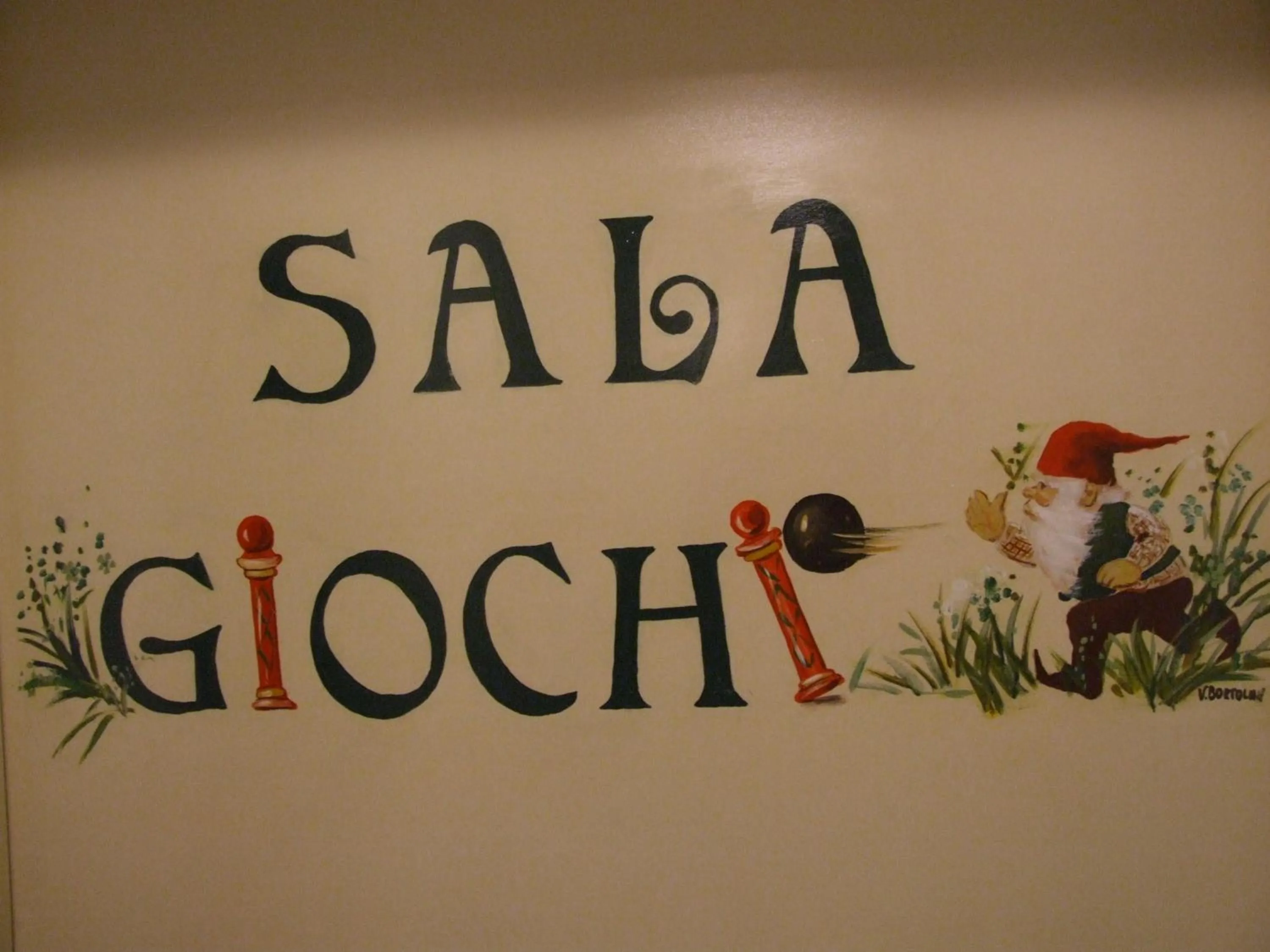 Game Room in Hotel Cimone