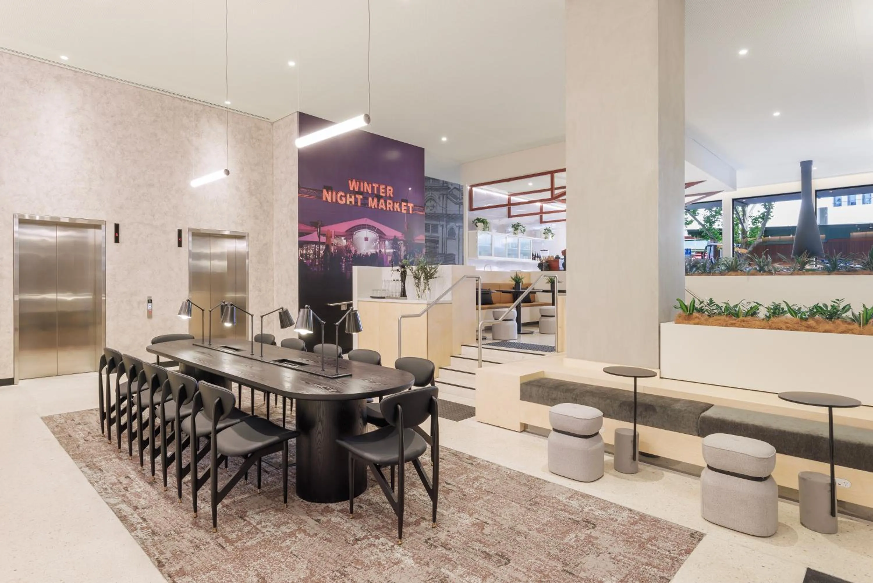 Lobby or reception in Veriu Queen Victoria Market