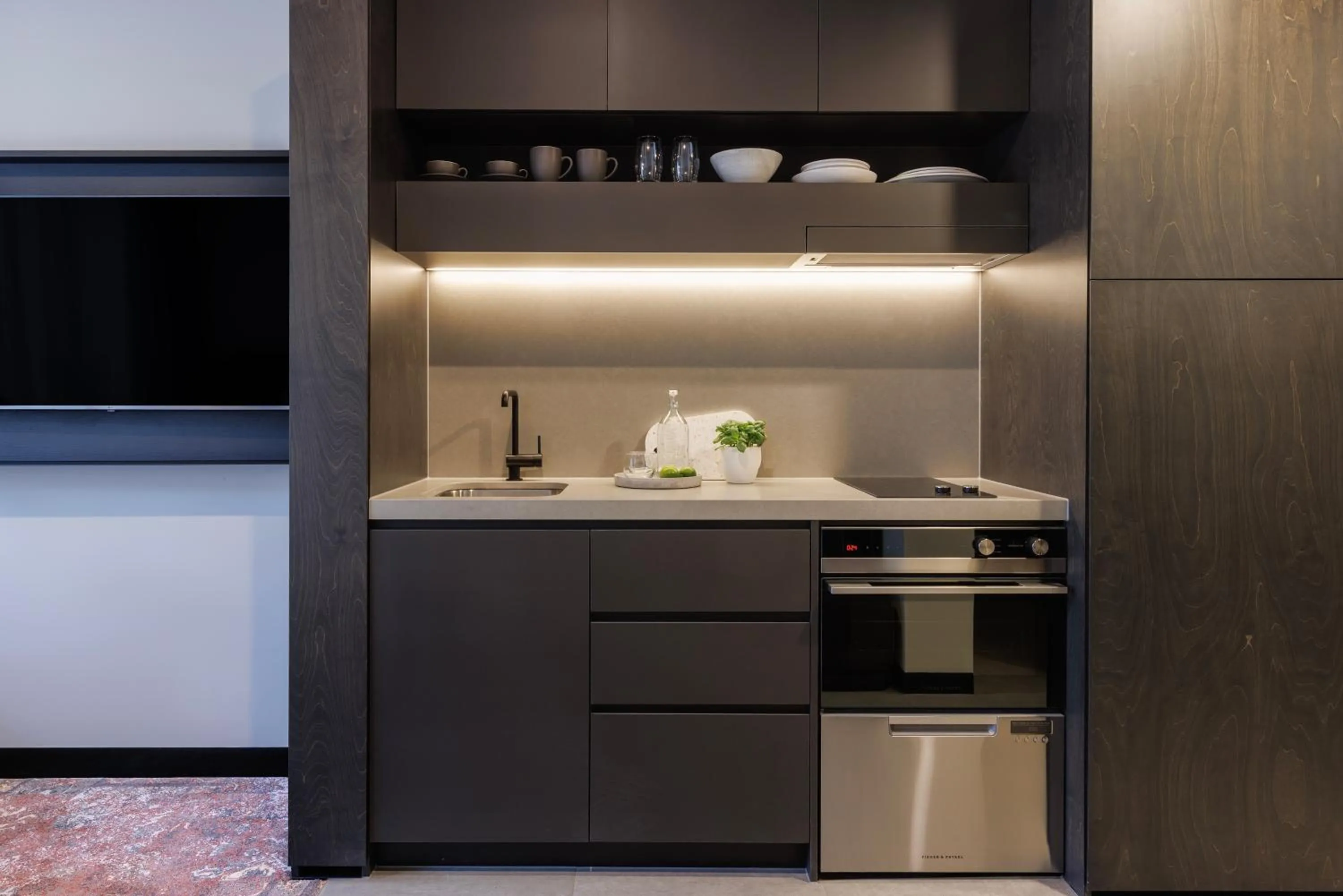 kitchen in Veriu Queen Victoria Market