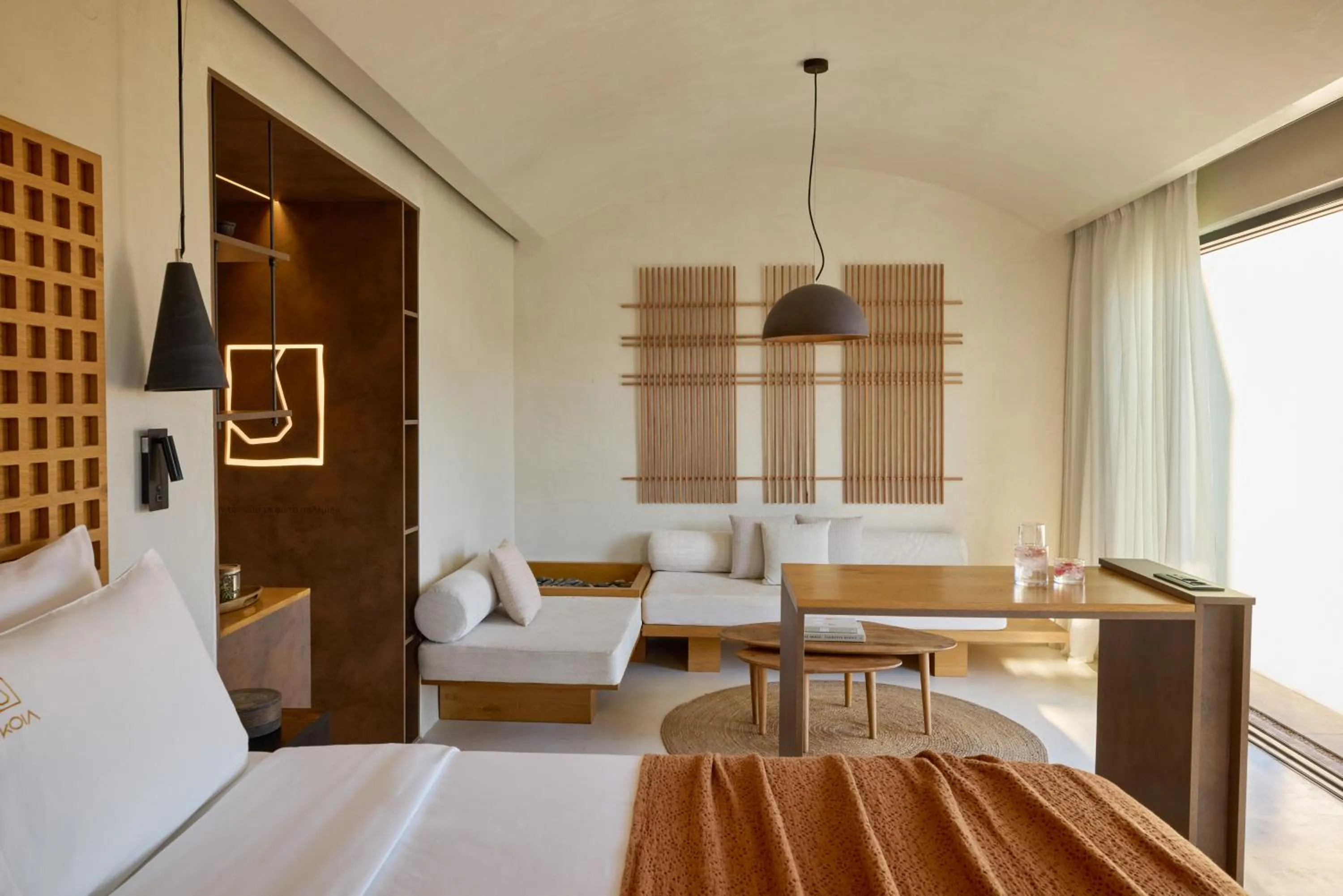 Bed in KOIA All - Suite Well Being Resort - Adults Only