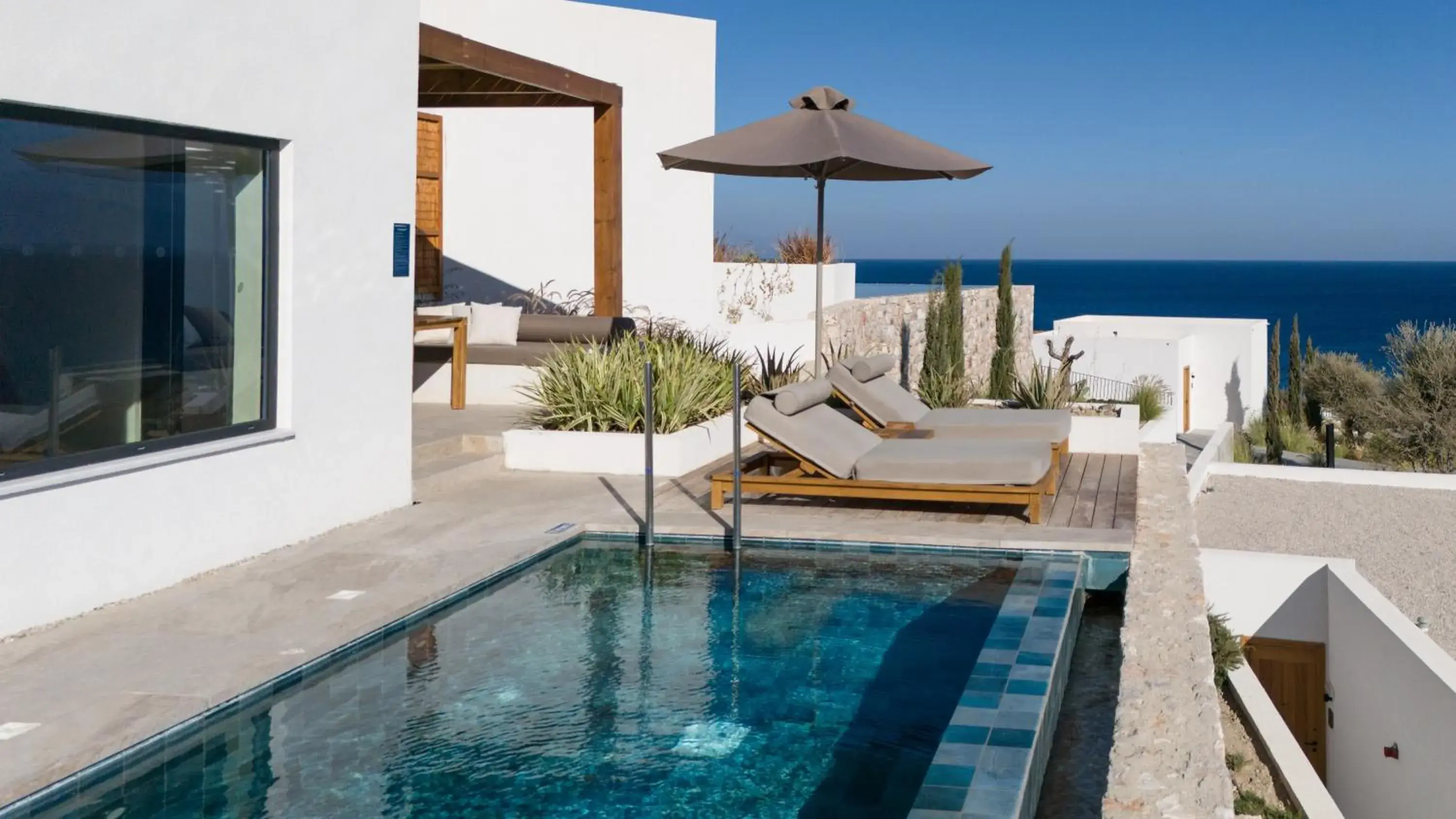 Suite Partial Sea View with Private Pool in KOIA All - Suite Well Being Resort - Adults Only Suite Partial Sea View with Private Pool in KOIA All - Suite Well Being Resort - Adults Only