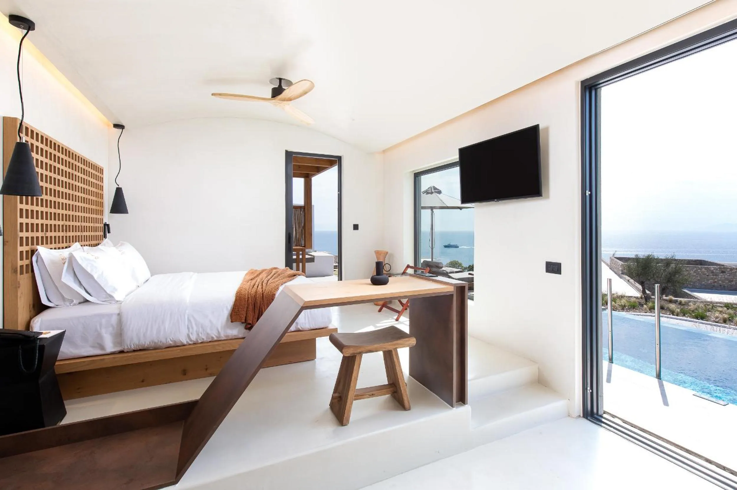 Bed in KOIA All - Suite Well Being Resort - Adults Only