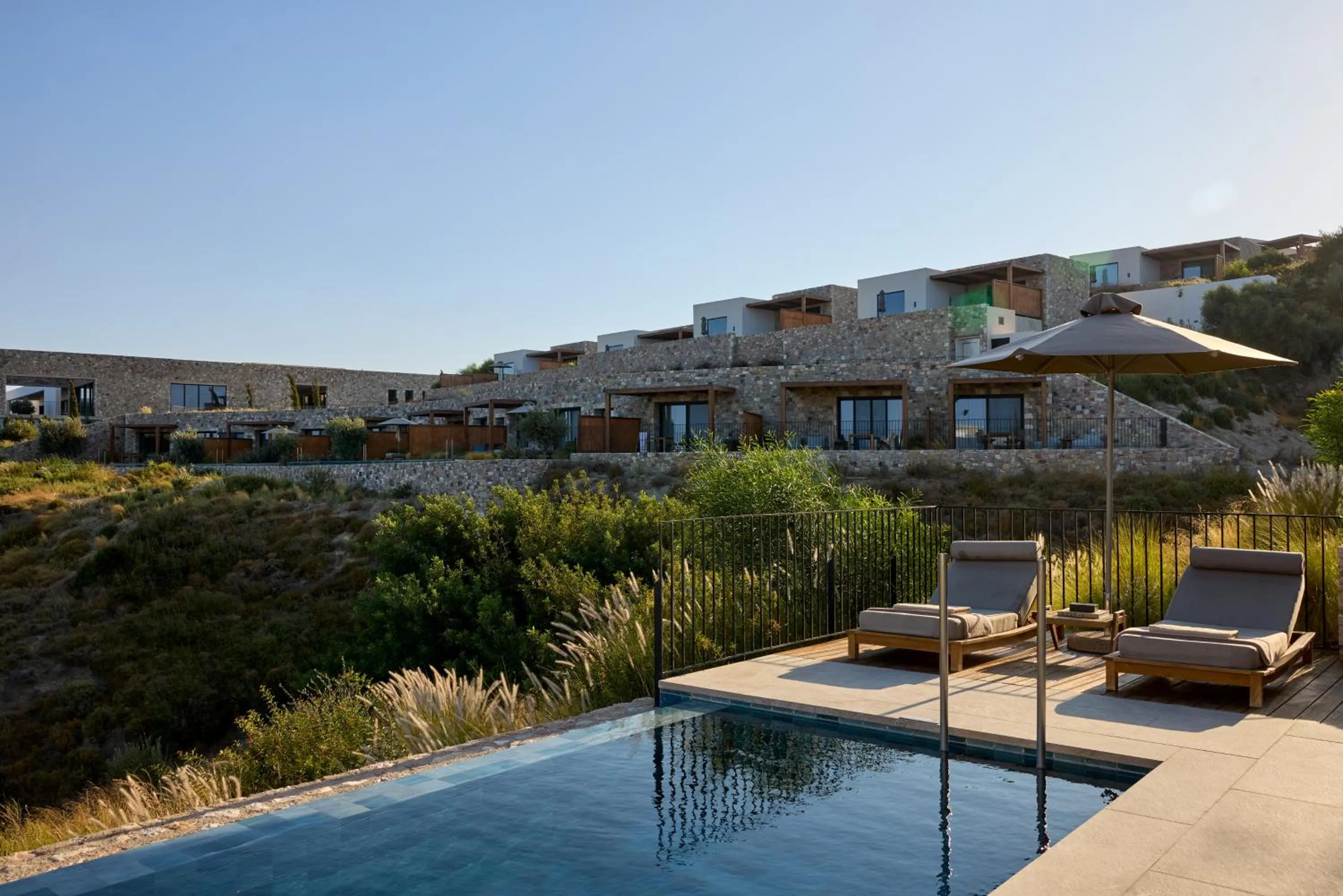 Pool view in KOIA All - Suite Well Being Resort - Adults Only