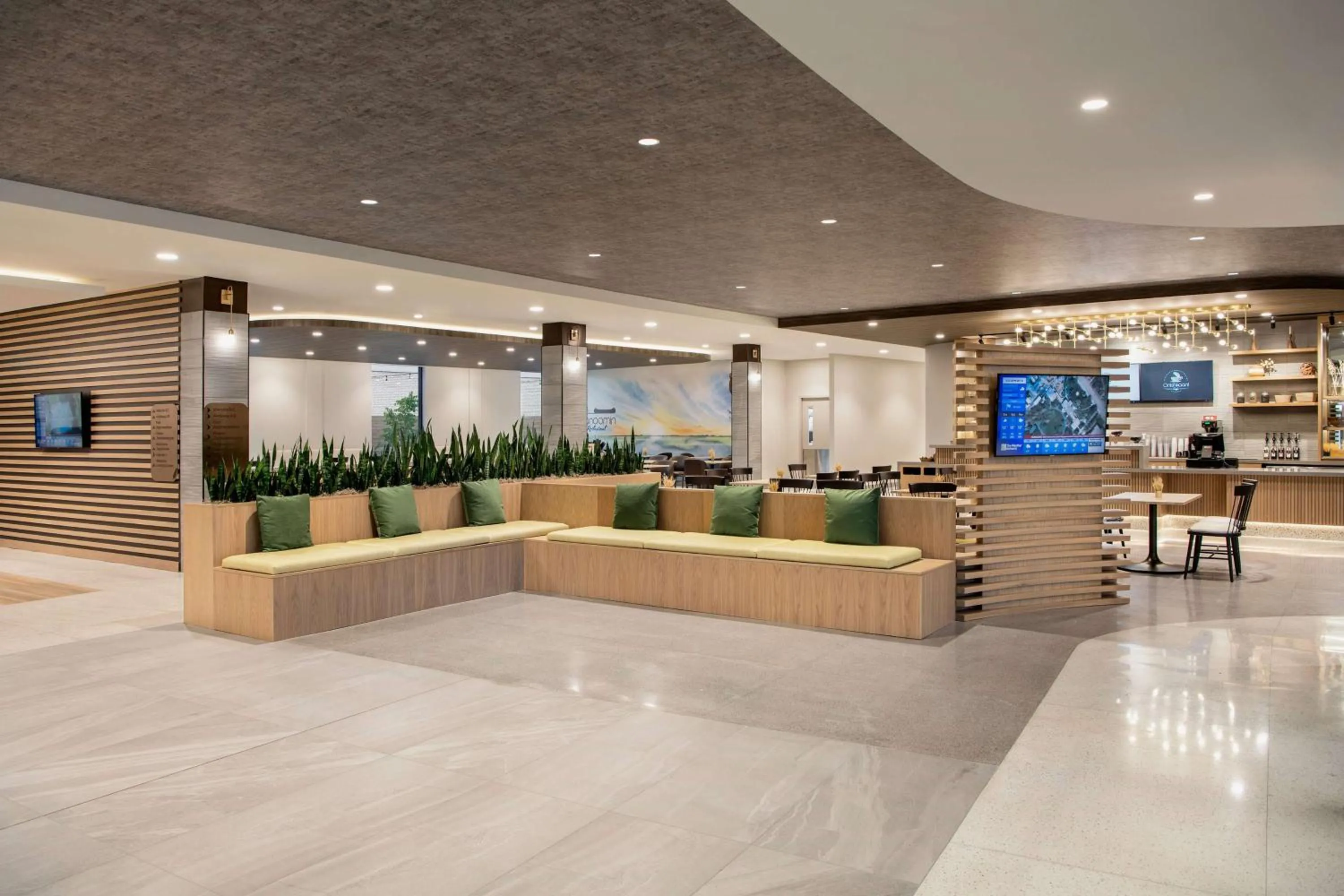 Lobby or reception in Wyndham Garden Winnipeg Airport