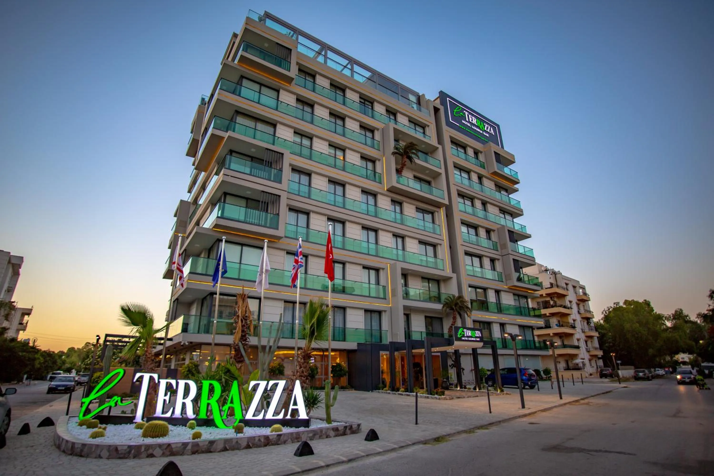 Property building in La Terrazza Hotel