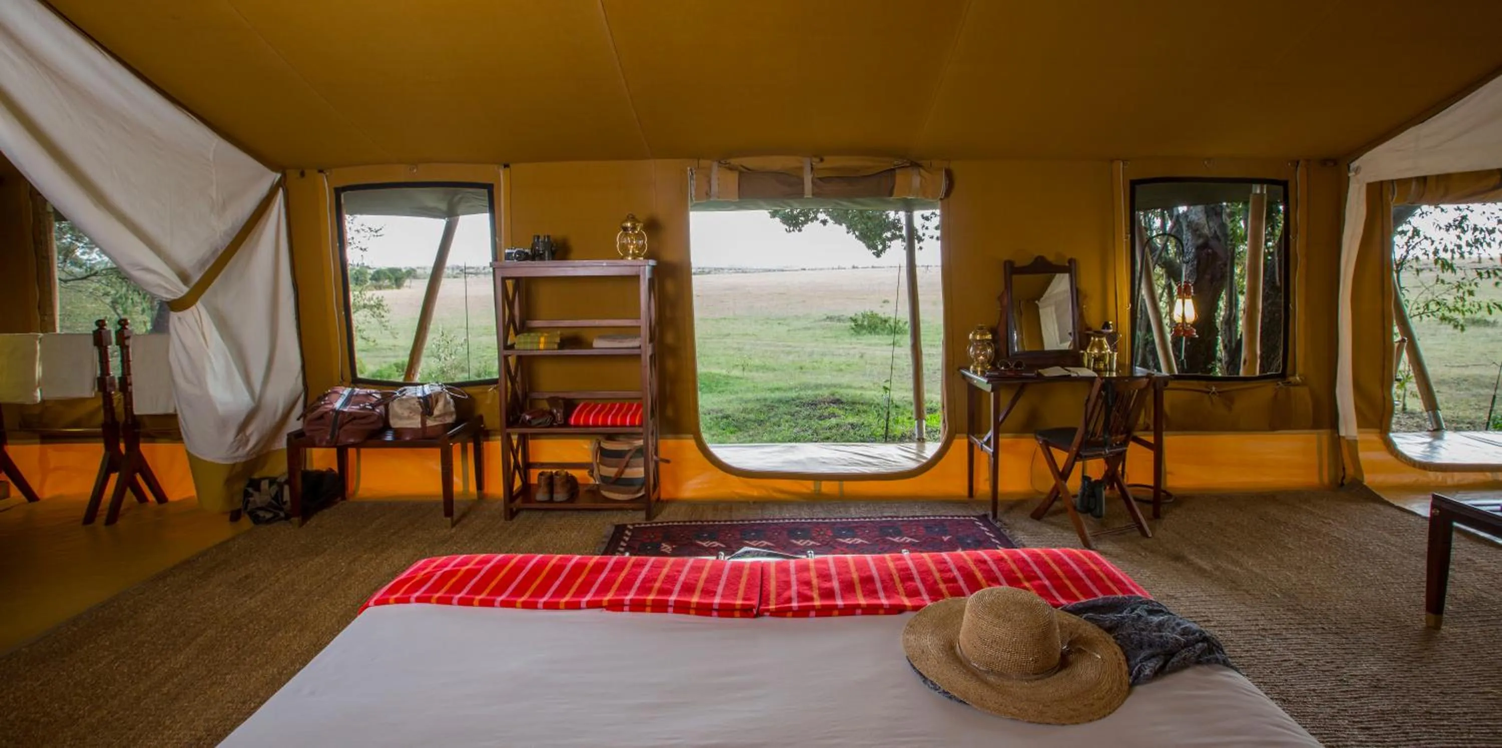 Bed in Elephant Pepper Camp