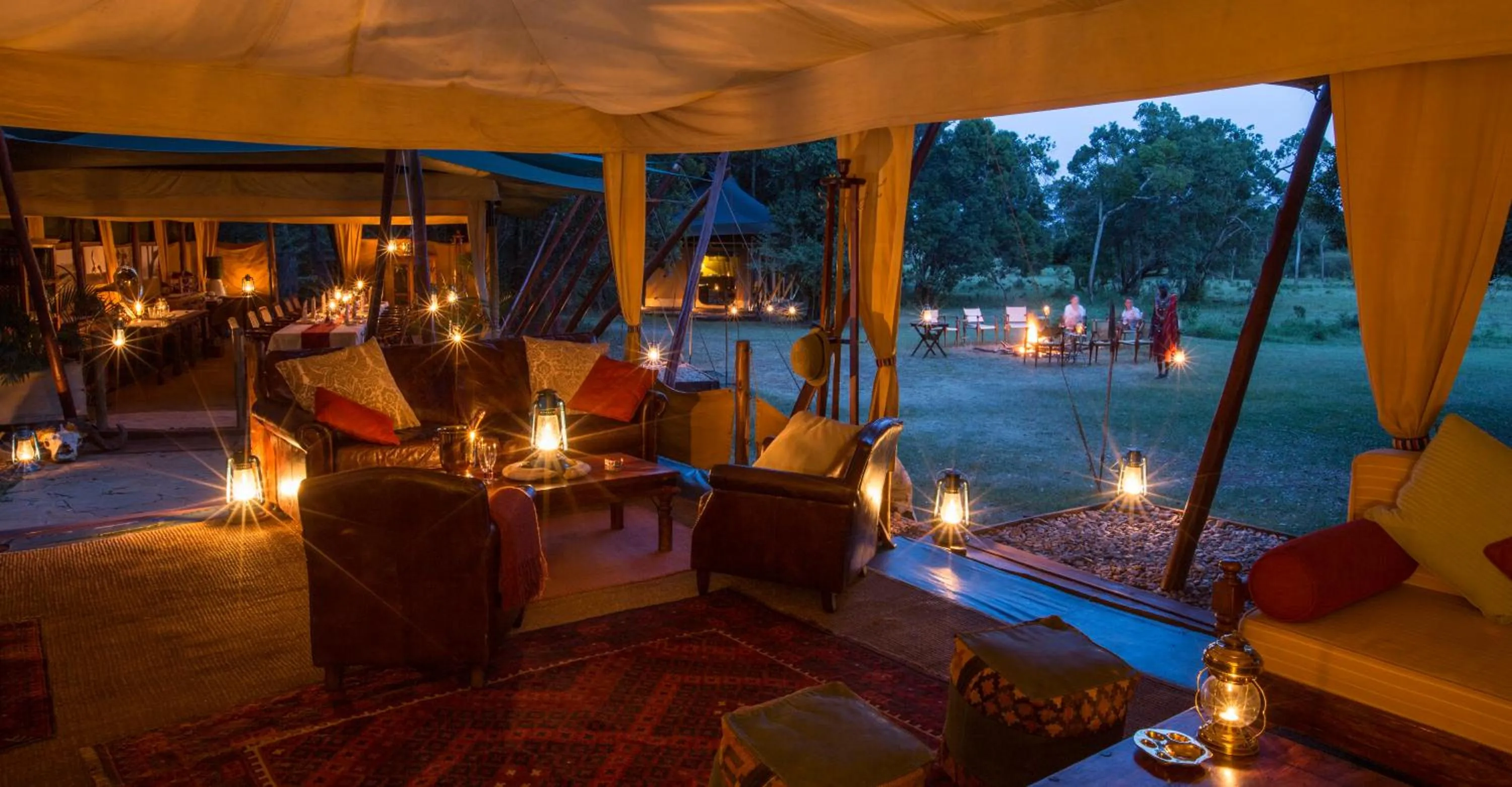 Lounge or bar in Elephant Pepper Camp